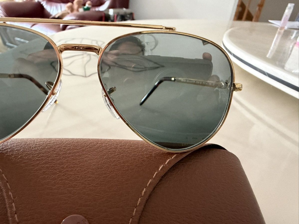 RayBan Ray Ban Aviators RB3625 New Aviators Polarized Chromance Size ONE SIZE - 3 Thumbnail