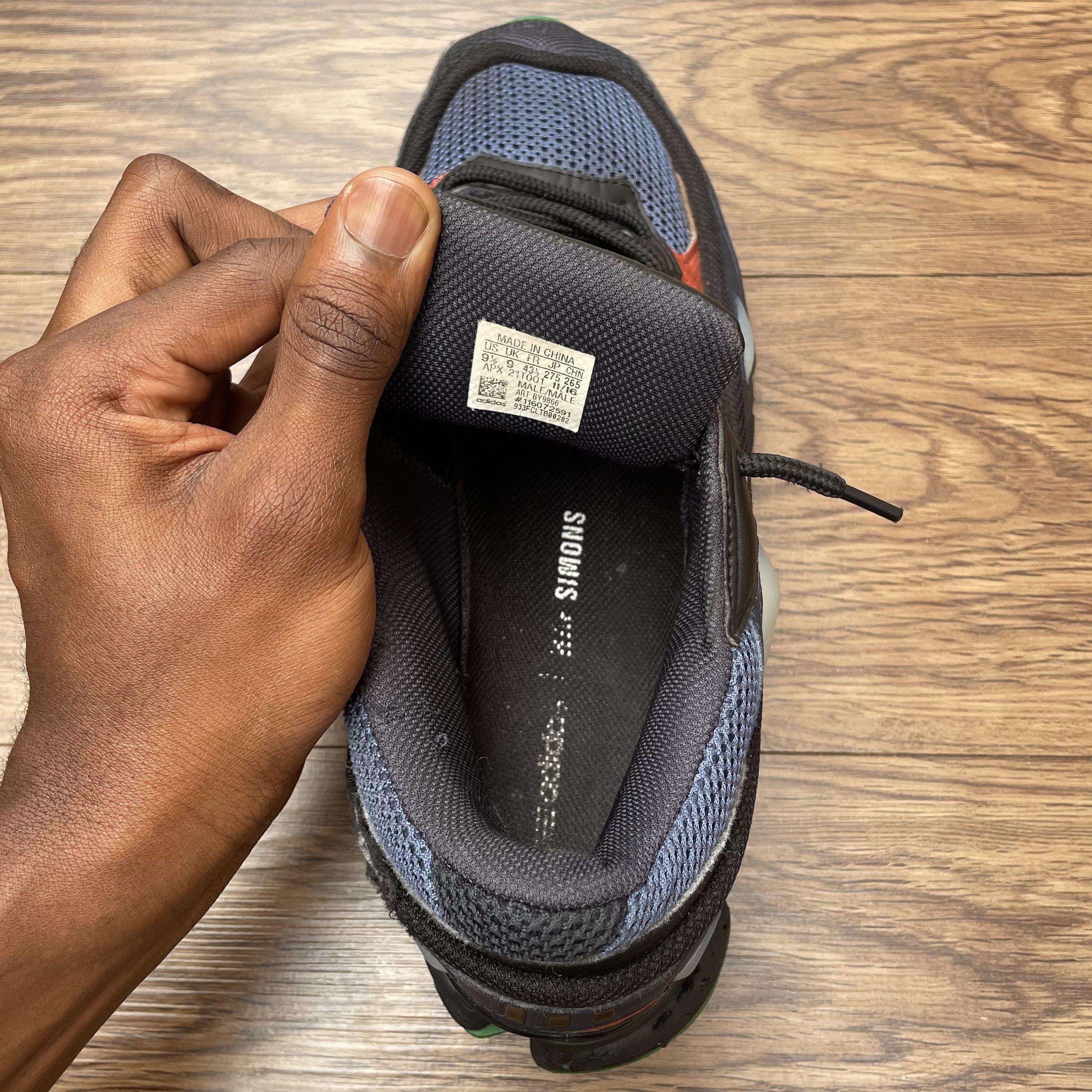 Adidas × Raf Simons Adidas x Raf Simons Ozweego 2 'Night Marine' Size US 9.5 / EU 42-43 - 10 Thumbnail