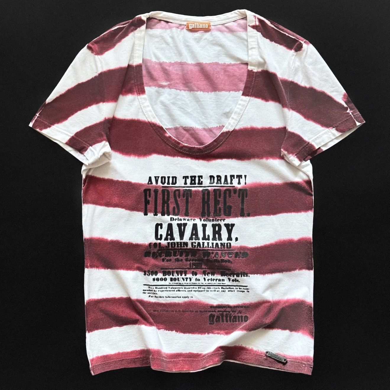 John Galliano John Galliano T-Shirt Vintage Size S / US 4 / IT 40 - 1 Thumbnail