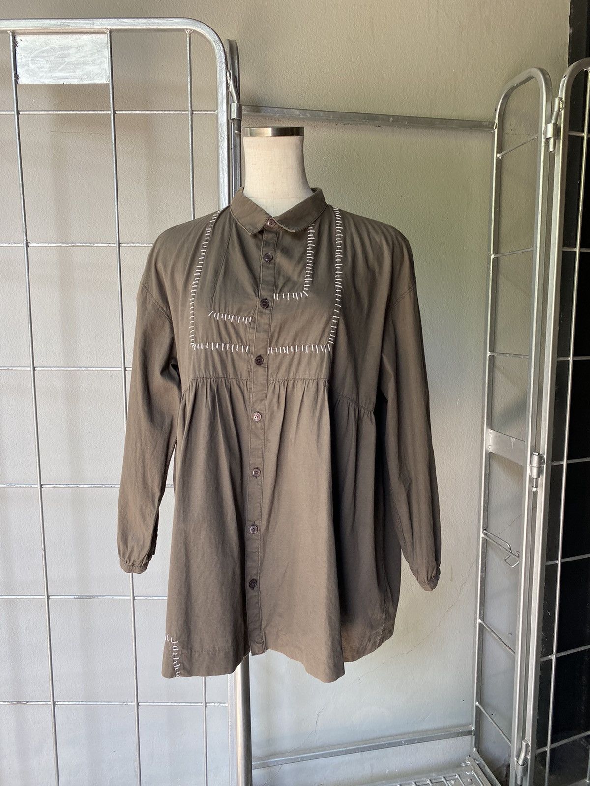 Ne-Net Né-net Bella Brown Embroidered Top Size XS / US 0-2 / IT 36-38 - 14 Thumbnail
