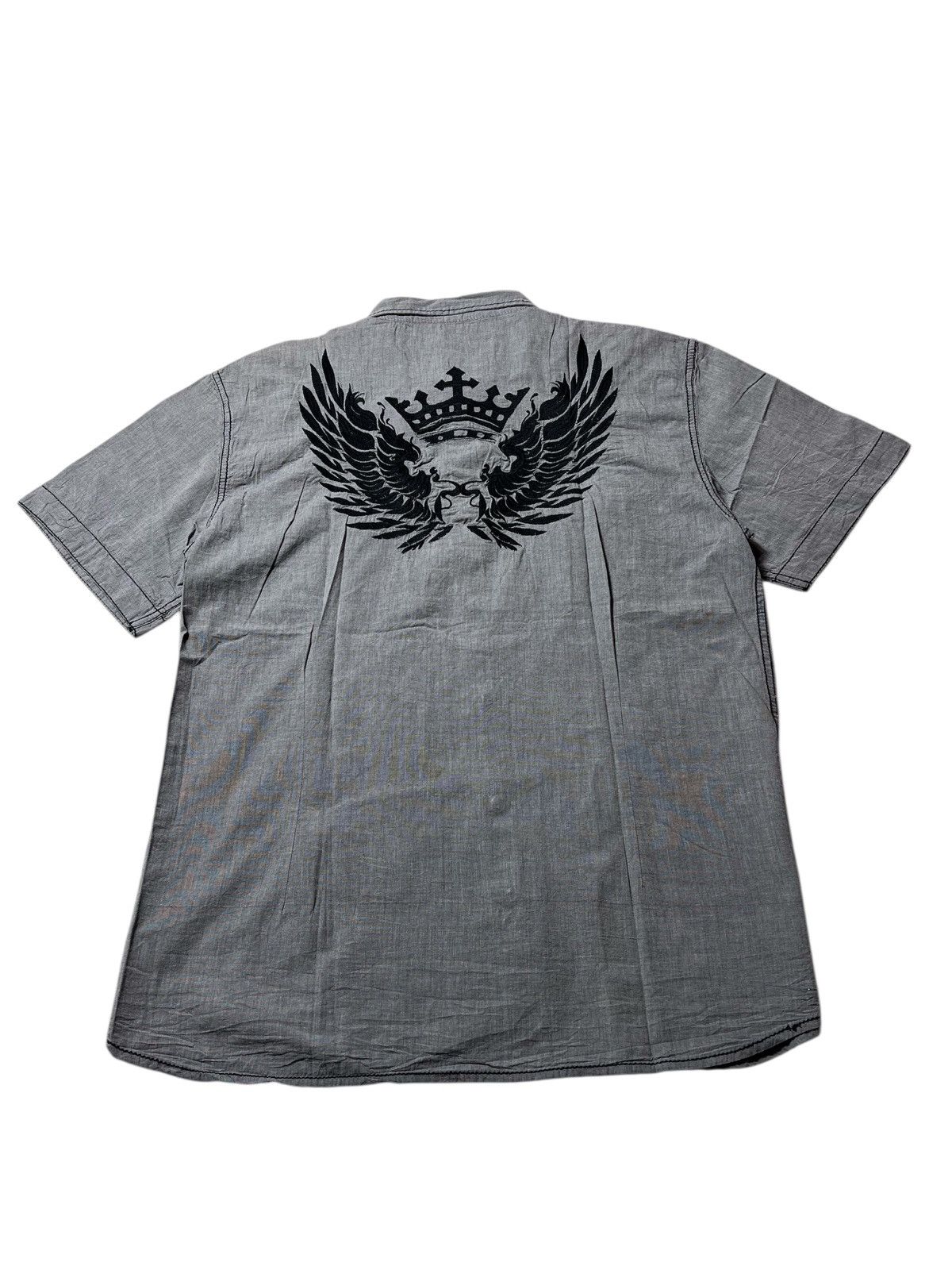 Japanese Brand Japanese Buckle BlackLabel Grunge Punk Kmrii LGB Style Shirt Size US XL / EU 56 / 4 - 1 Thumbnail