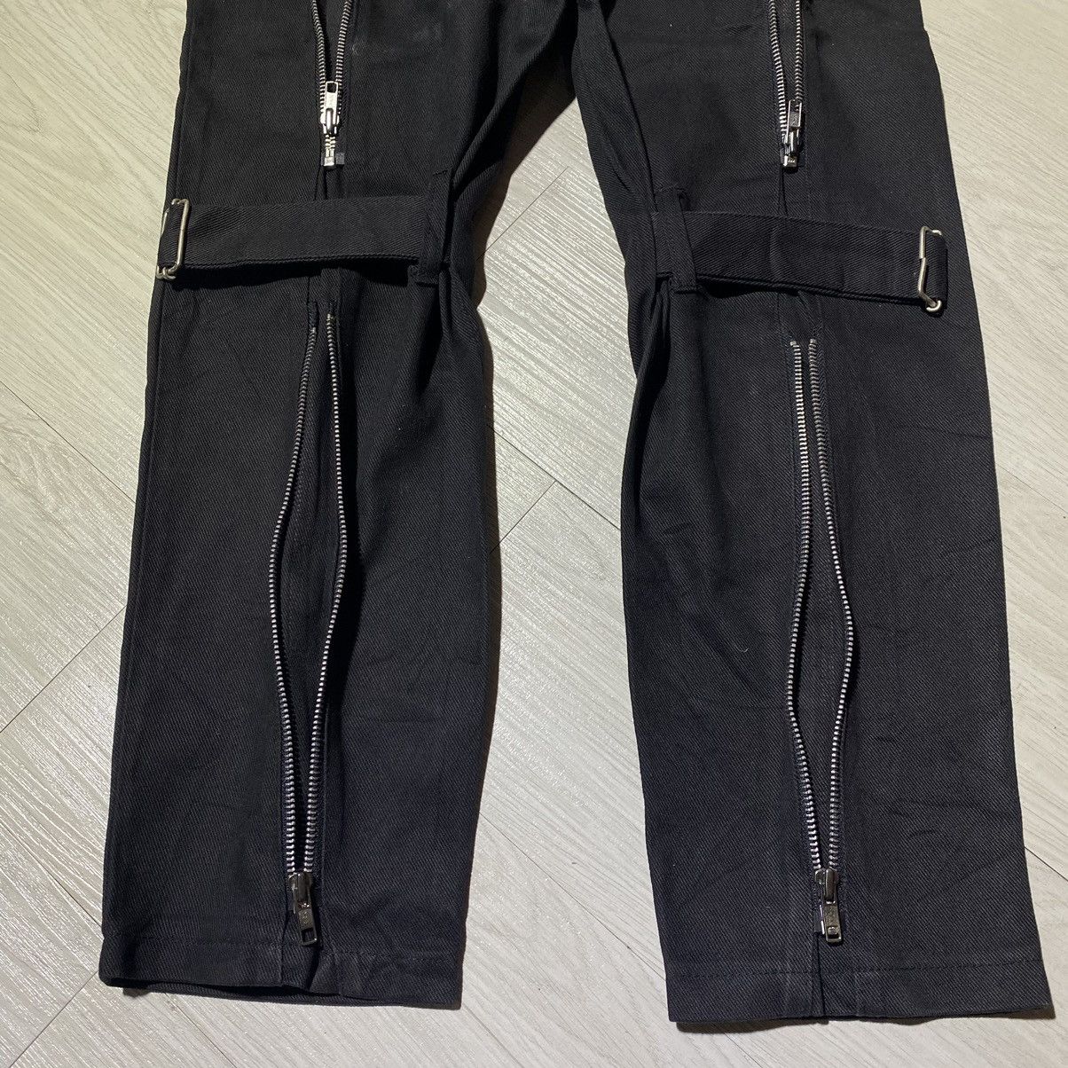 Japanese Brand × Seditionaries Acid Jazz Men Punkers Bondage Zipper Pants Size US 30 / EU 46 - 3 Thumbnail