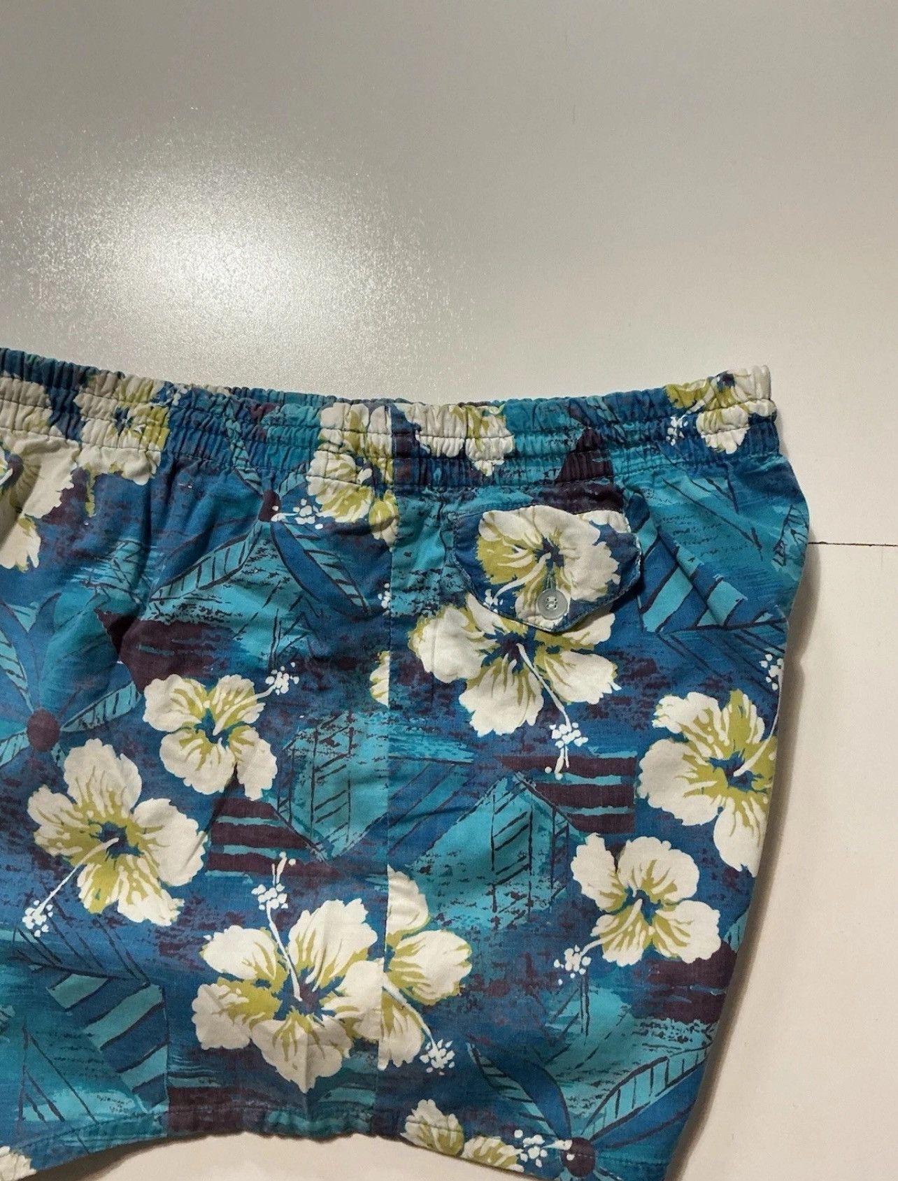 Vintage Vintage 50s 60s Made In California Hawaiian Swim Shorts Size US 36 / EU 52 - 14 Thumbnail