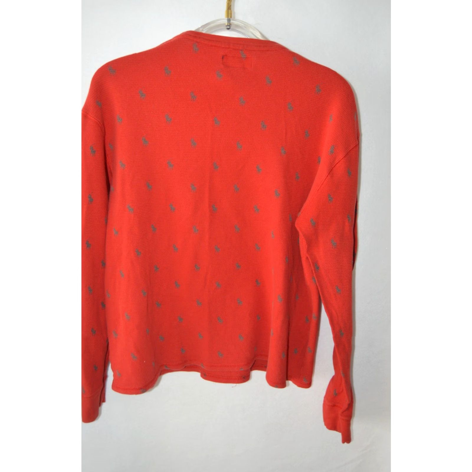 Polo Ralph Lauren Polo Ralph Lauren Sleepwear Red Long Sleeve Thermal Knit Shirt L Mens Size US L / EU 52-54 / 3 - 2 Thumbnail