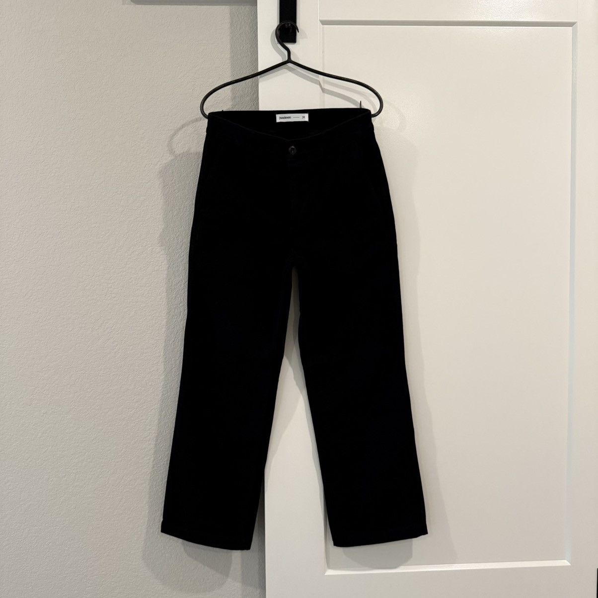 3sixteen Work Pant - Black Twill
