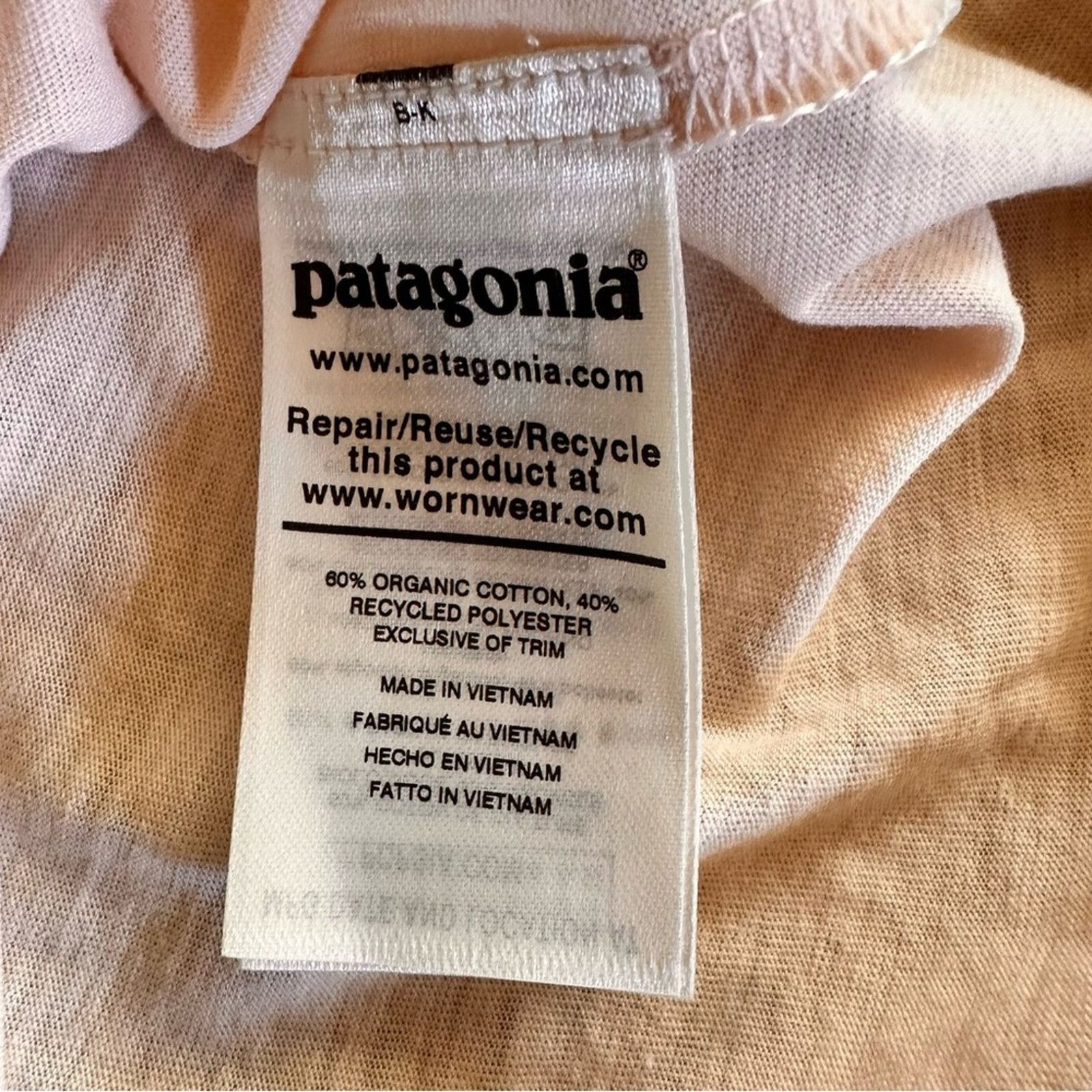 Patagonia Patagonia Mainstay Tank – Light Peach – Size M – EUC Size M / US 6-8 / IT 42-44 - 8 Thumbnail