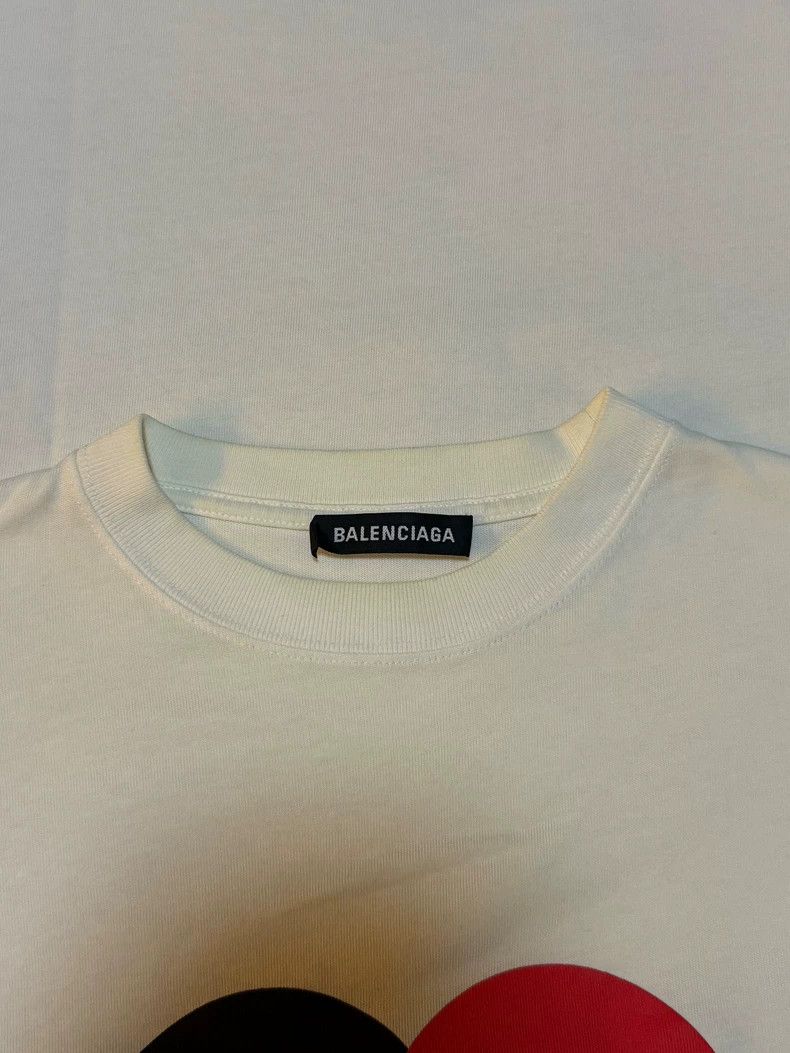 Balenciaga Balenciaga White Mastercard logo print short-sleeve T-shir Size US S / EU 44-46 / 1 - 3 Thumbnail
