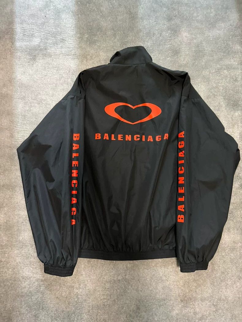 Balenciaga Balenciaga Qixi Festival Limited Edition Heart Logo Jacket Size US M / EU 48-50 / 2 - 2 Thumbnail