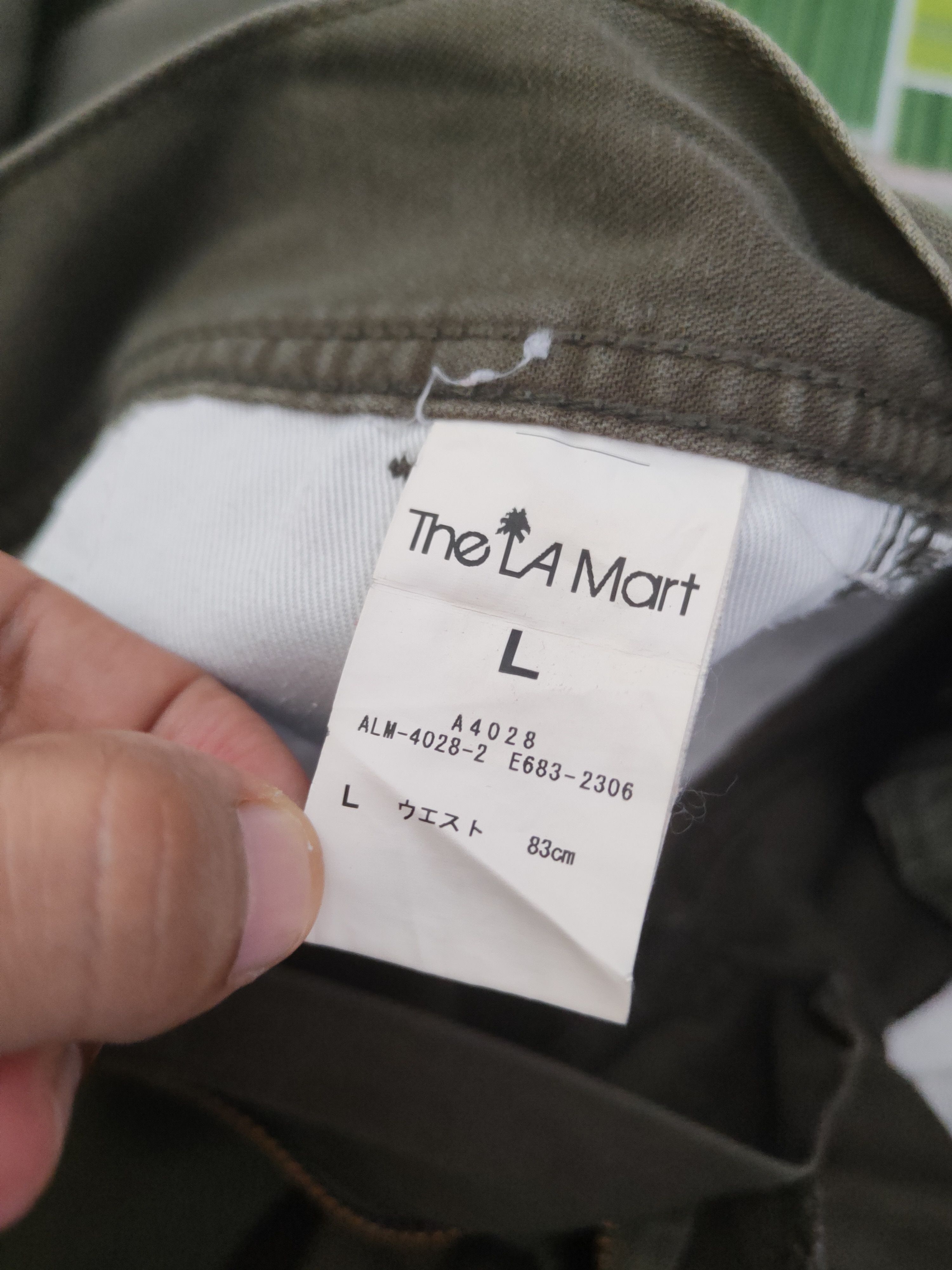 Edwin DL The LA Mart Dark Olive Multipocket Cargo Pants #1929 Size US 33 - 14 Thumbnail