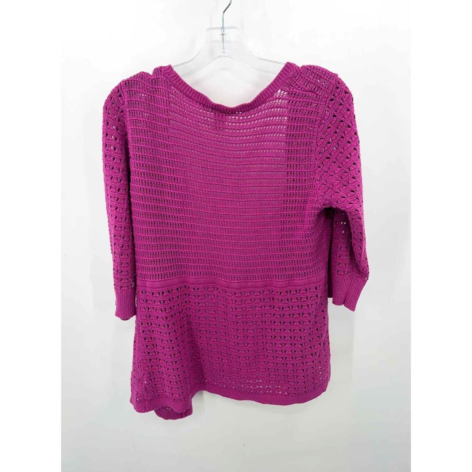 DKNY DKNY Cardigan Sweater Purple Large Size L / US 10 / IT 46 - 5 Thumbnail