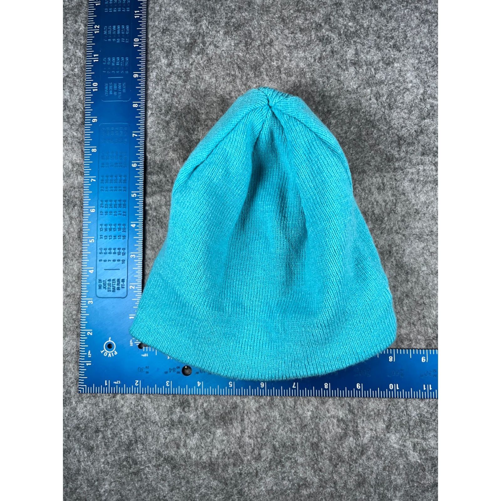 Vintage Gerry Beanie Toque Adult One Size Gray Blue Stripe Knit Acrylic Blend Ski Hat/Cap Unisex Adults Mens Womens Size ONE SIZE - 6 Thumbnail