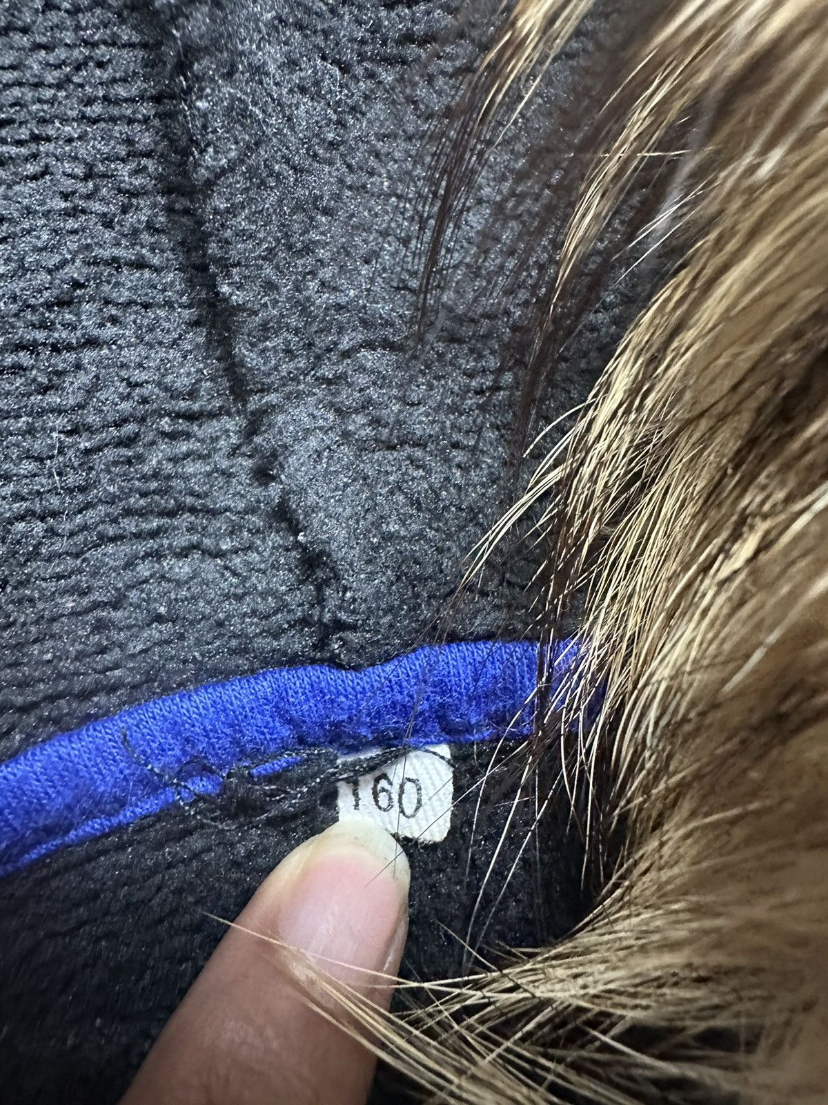 Le Grande Bleu (L.G.B.) FIGHT WITH A FOE FUR HOODIE IFSIXWASNINE LGB STYLE Size US M / EU 48-50 / 2 - 4 Thumbnail