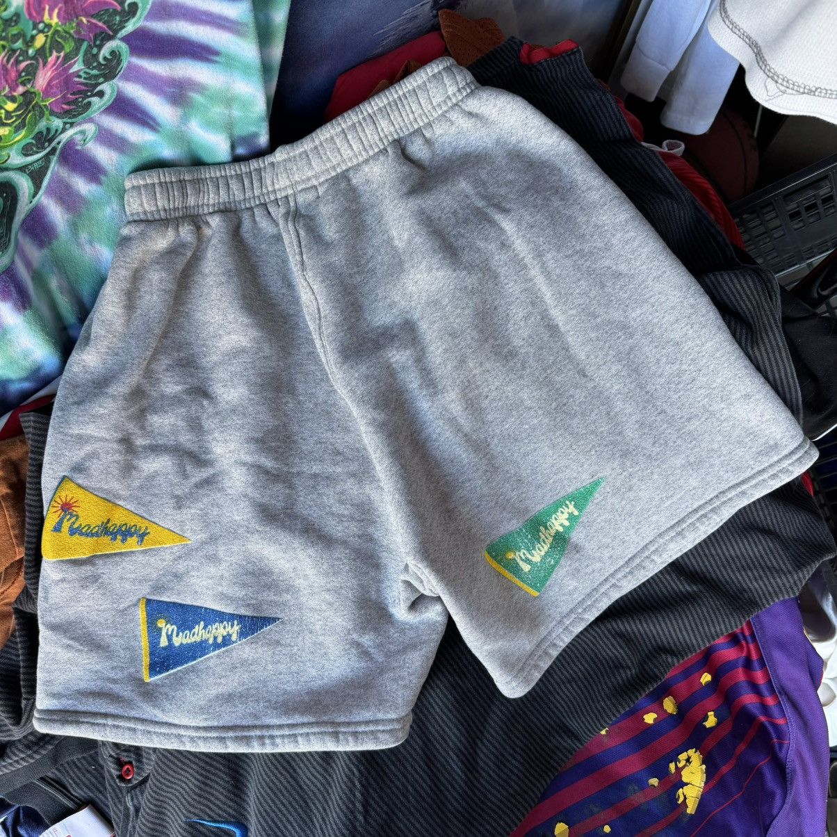Los Angeles Apparel × Madhappy MADHAPPY RARE FLEECE SWEAT SHORTS Los Angeles Gym Training Size US 28 / EU 44 - 6 Thumbnail