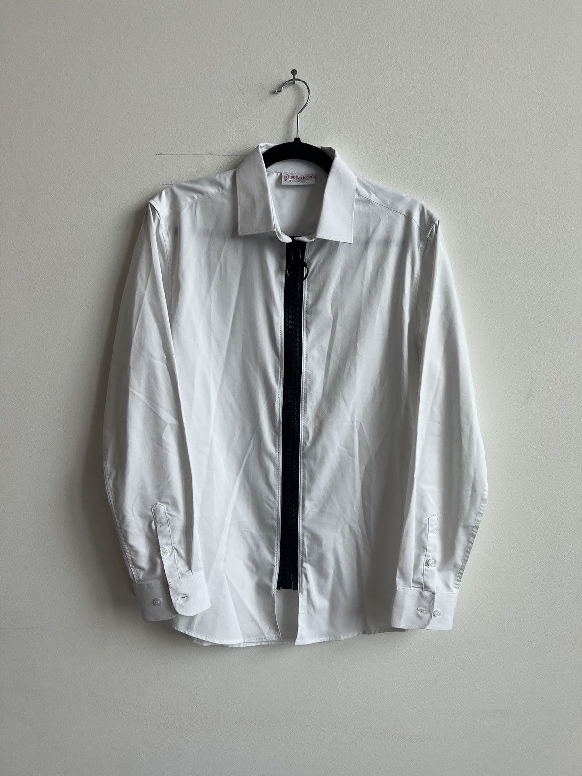 Japanese Brand Tellurian Loong Big Zipper Button Up Size US M / EU 48-50 / 2 - 1 Thumbnail
