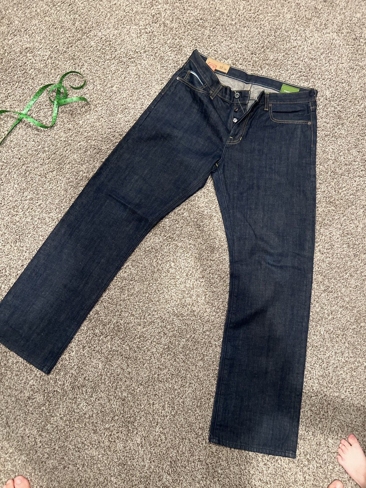 image of Gap Jeans 1969 Straight Fit Auth Japanese Denim Selvedge, Men's (Size 33)