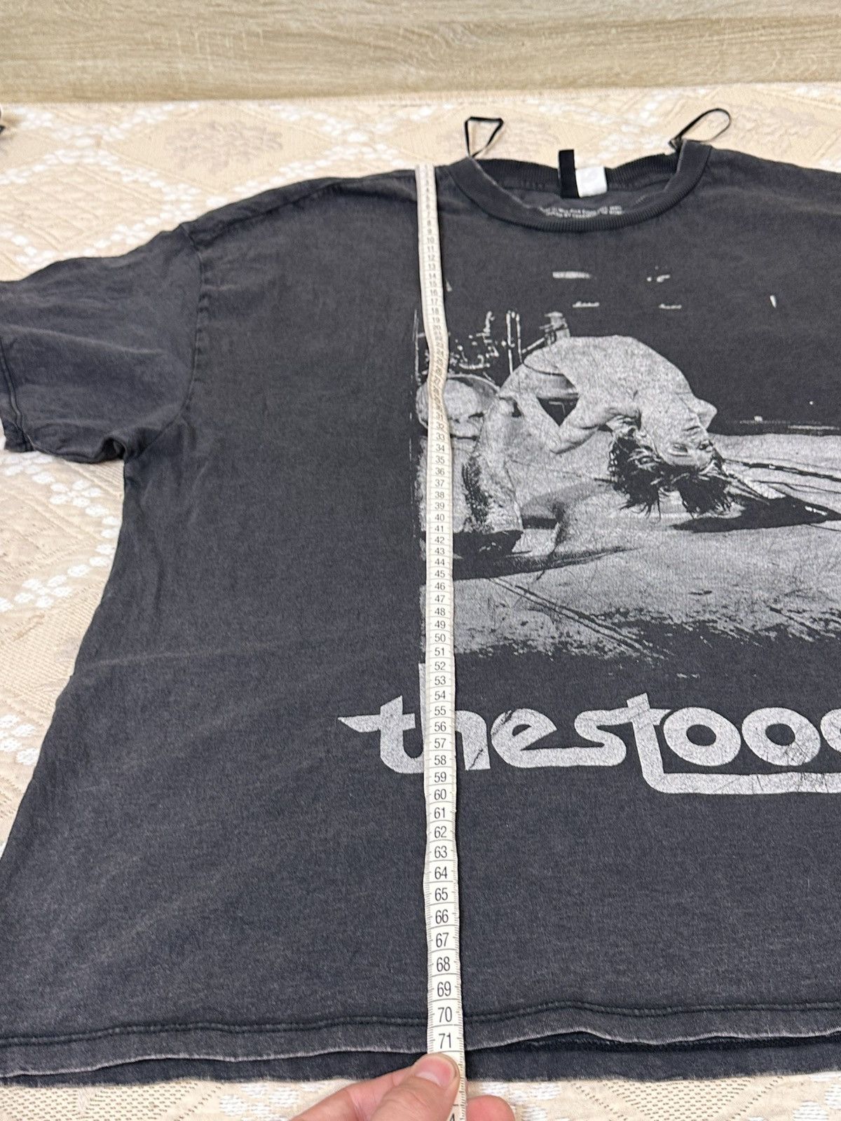 Band Tees 🔥 Vintage 90s The Stooges Iggy Pop T-Shirt Heavy Metal Band Size US L / EU 52-54 / 3 - 8 Thumbnail