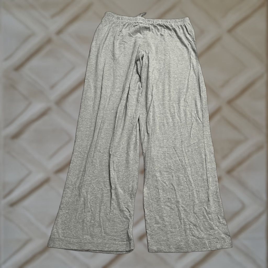 Fruit Of The Loom Fruit of the Loom Pants Men M Gray Lounge Straight Leg Elastic 32x29 Casual Activewear Size US 31 - 1 Thumbnail