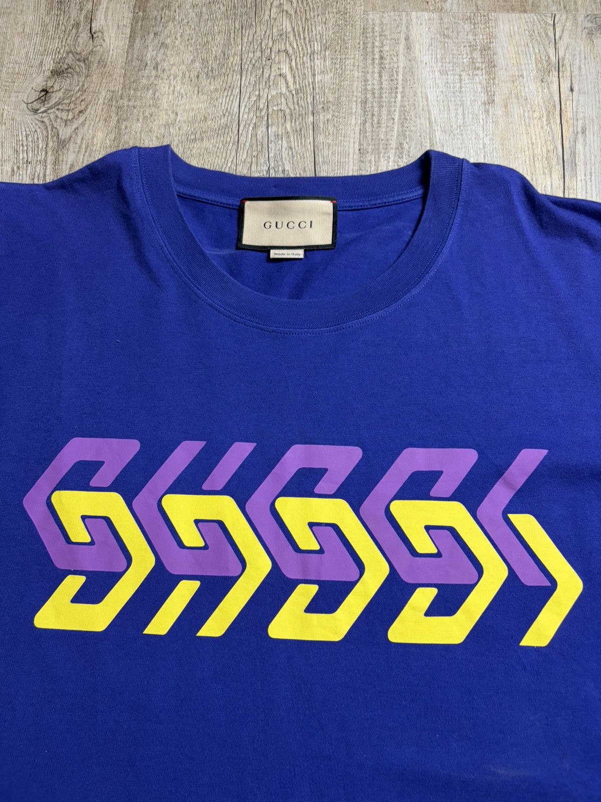 Gucci Gucci mirror tee Size US XL / EU 56 / 4 - 3 Thumbnail