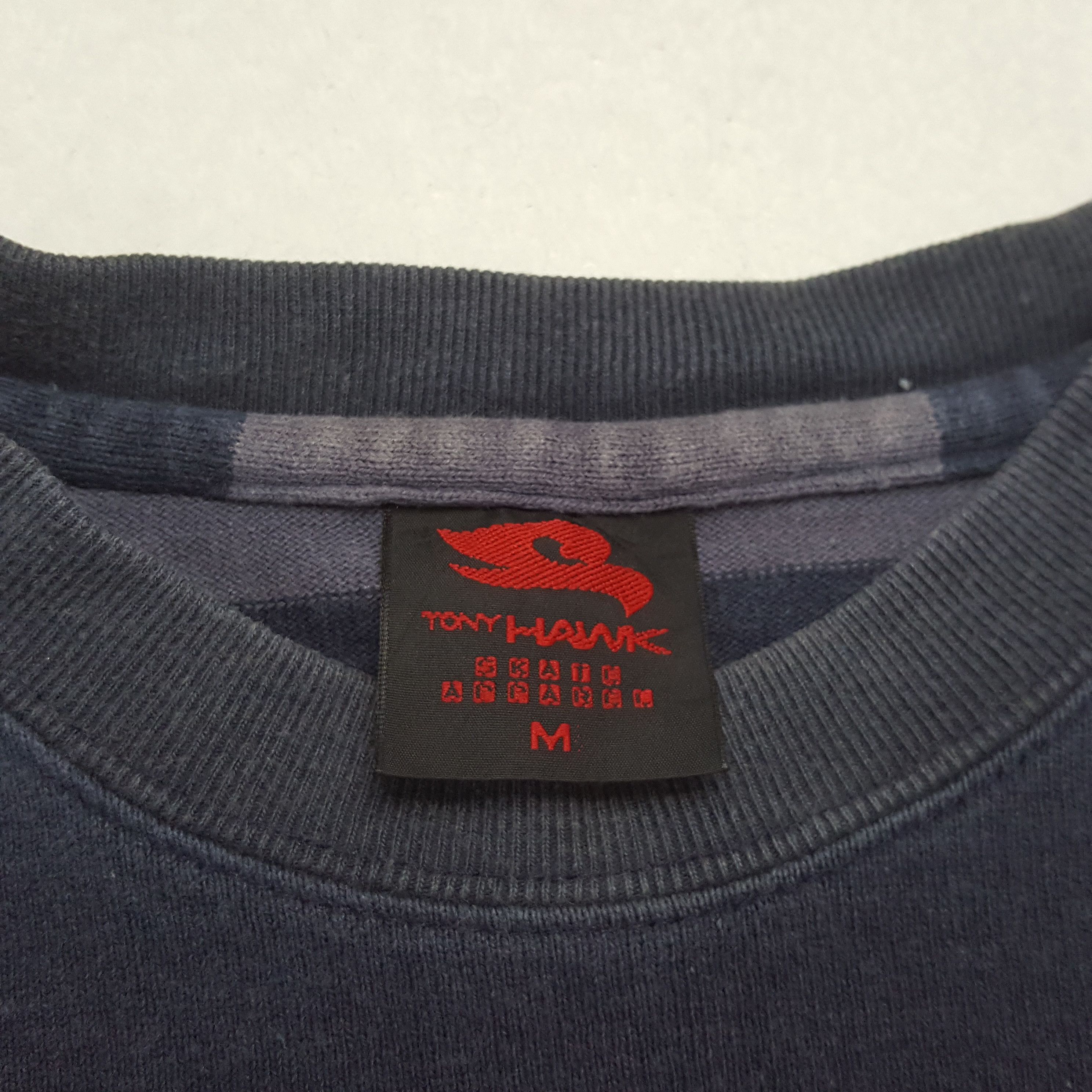 Tony Hawk × Vintage Vintage TONY HAWK SKATEBOARD Rare Design Sweatshirt Size US S / EU 44-46 / 1 - 6 Thumbnail