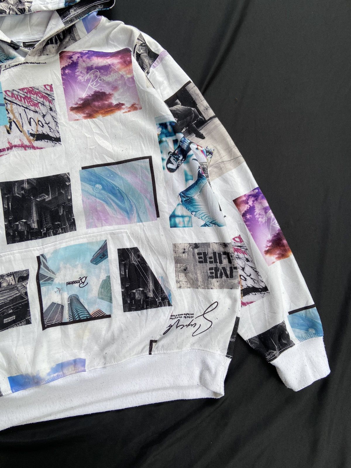 If Six Was Nine × Japanese Brand × Le Grande Bleu (L.G.B.) BEAUMERE SKATEBOARD IF IT CAN BE IMAGINED CREATED HOODIE Size US L / EU 52-54 / 3 - 4 Thumbnail