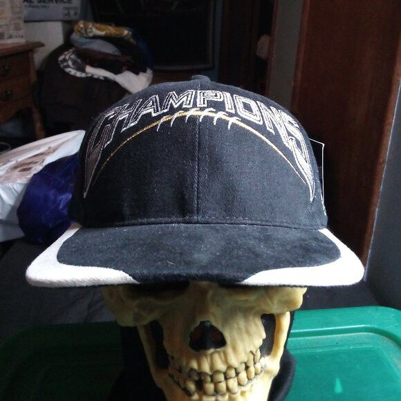 Sports Specialties NWT DS Sports Specialties Football Champions Blank Snap Hat Size ONE SIZE - 1 Thumbnail
