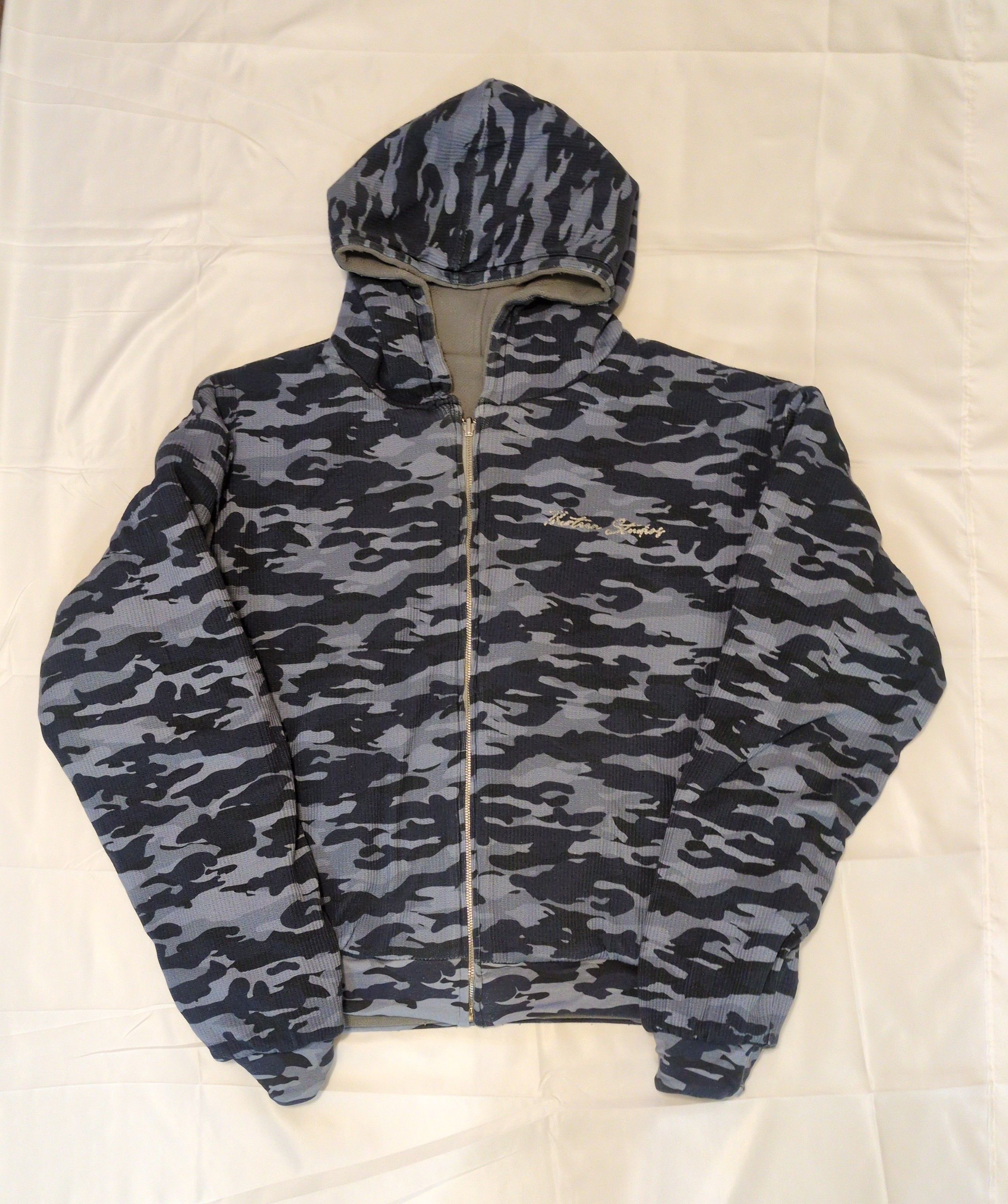 Thirteen Studios Thirteen Studios "ICE" Blue Camo Zip-Up Hoodie in Large Size US L / EU 52-54 / 3 - 11 Thumbnail