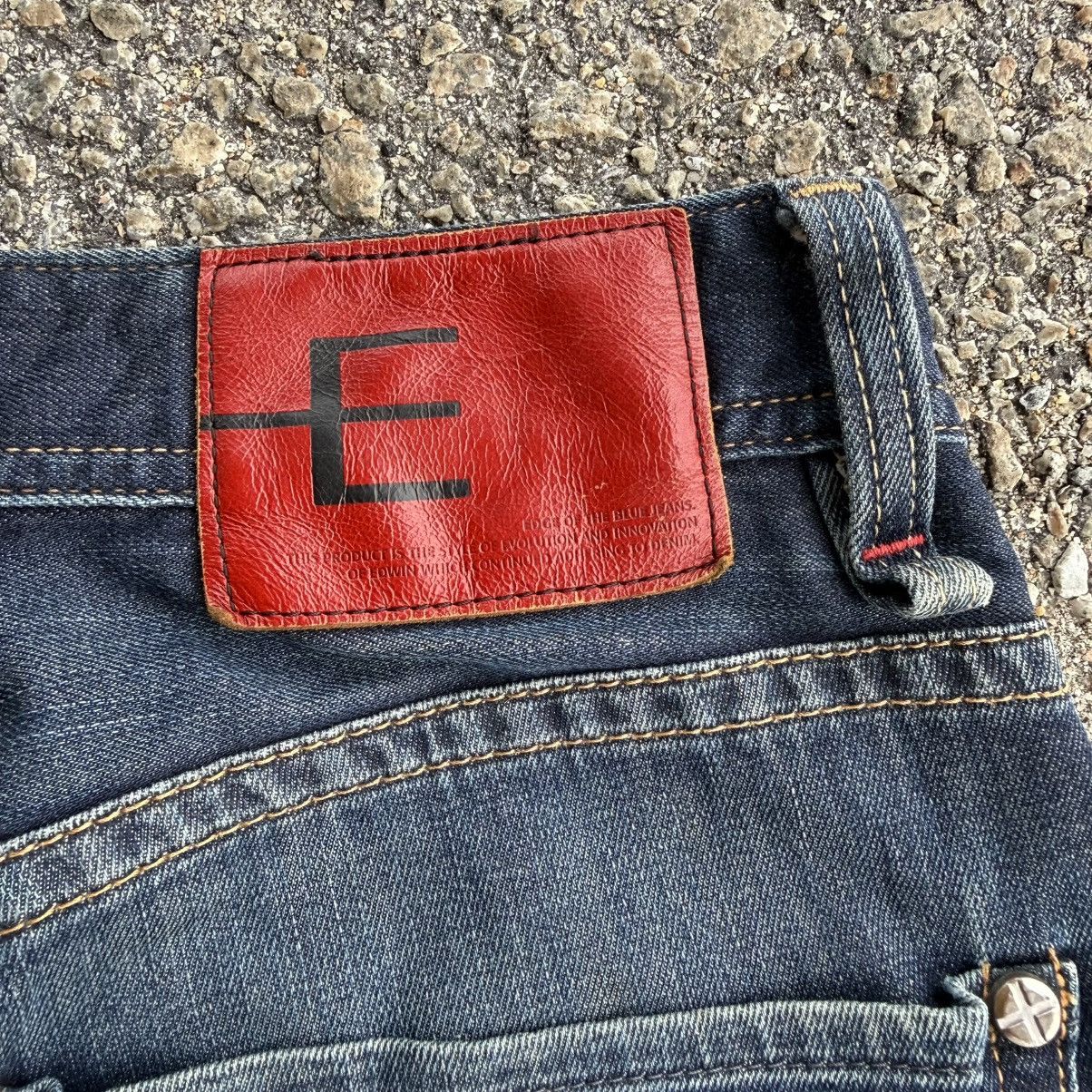 Edwin W32 VINTAGE EDWIN E-FUNTION DENIM JEAN PANTS Size US 32 / EU 48 - 13 Thumbnail