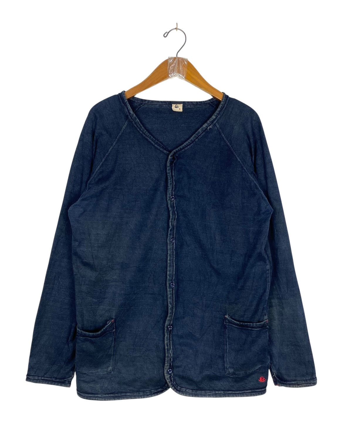 Eternal Rare‼️ Vintage Eternal Cardigan Indigo Size US M / EU 48-50 / 2 - 1 Thumbnail