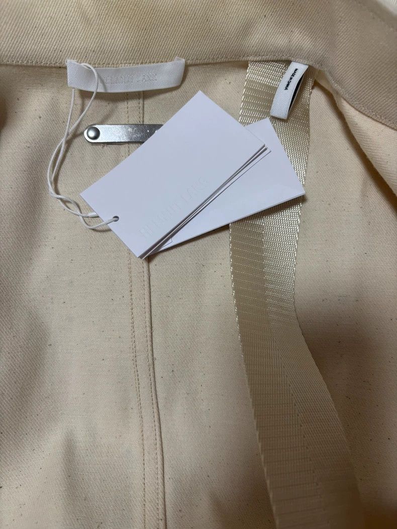 Helmut Lang HELMUT LANG Make an old white painter's coat with ink Size US L / EU 52-54 / 3 - 7 Thumbnail