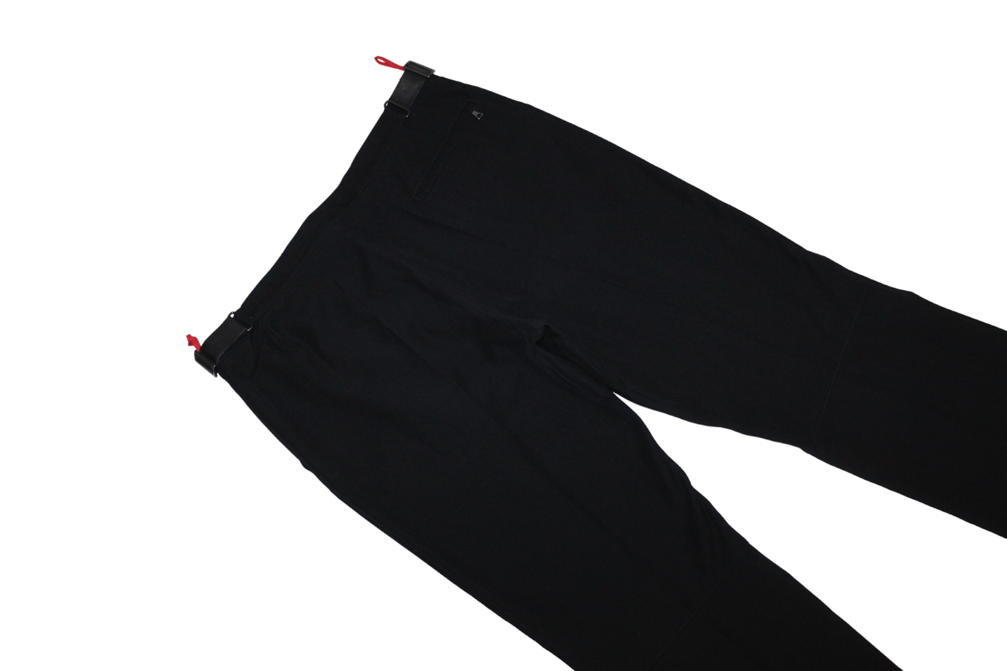Prada Prada Linea Rossa Wide-leg Wool Twill Pants Pintuck Leather Size US 38 / EU 54 - 17 Thumbnail