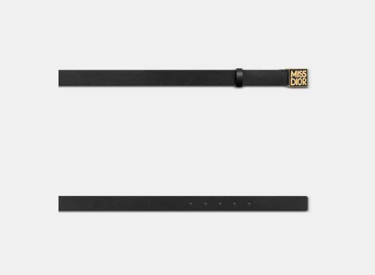 Dior o1w1db10525 Size : OS / B0598U Dior Graffiti Belt in Black Size ONE SIZE - 3 Thumbnail