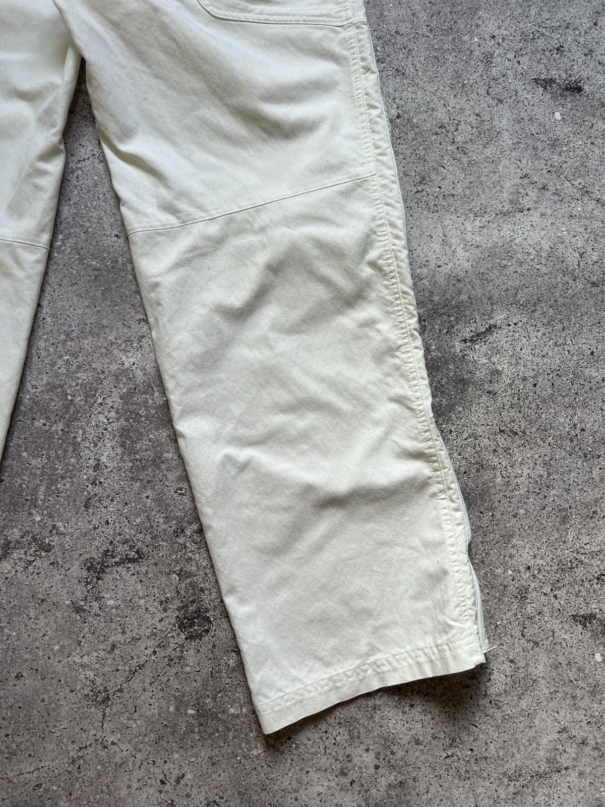 Nike × Vintage Vintage Men's Nike Pants White Swoosh Y2K Size US 32 / EU 48 - 14 Thumbnail