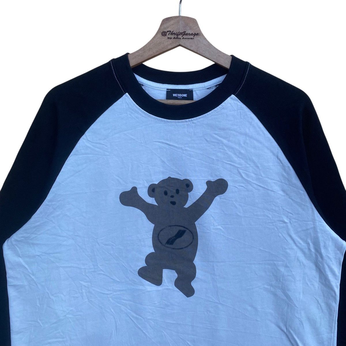 WE11DONE WE11DONE ‘Rule’ Teddy Bear Mirror Printed Longsleeve Shirt Size US L / EU 52-54 / 3 - 2 Thumbnail