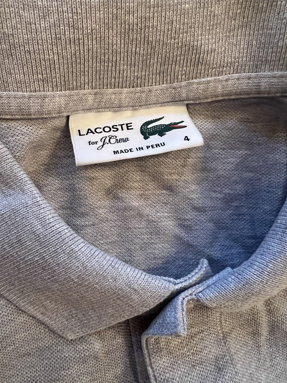 J.Crew × Lacoste J. Crew x Lacoste Polo, Small Size US S / EU 44-46 / 1 - 3 Thumbnail