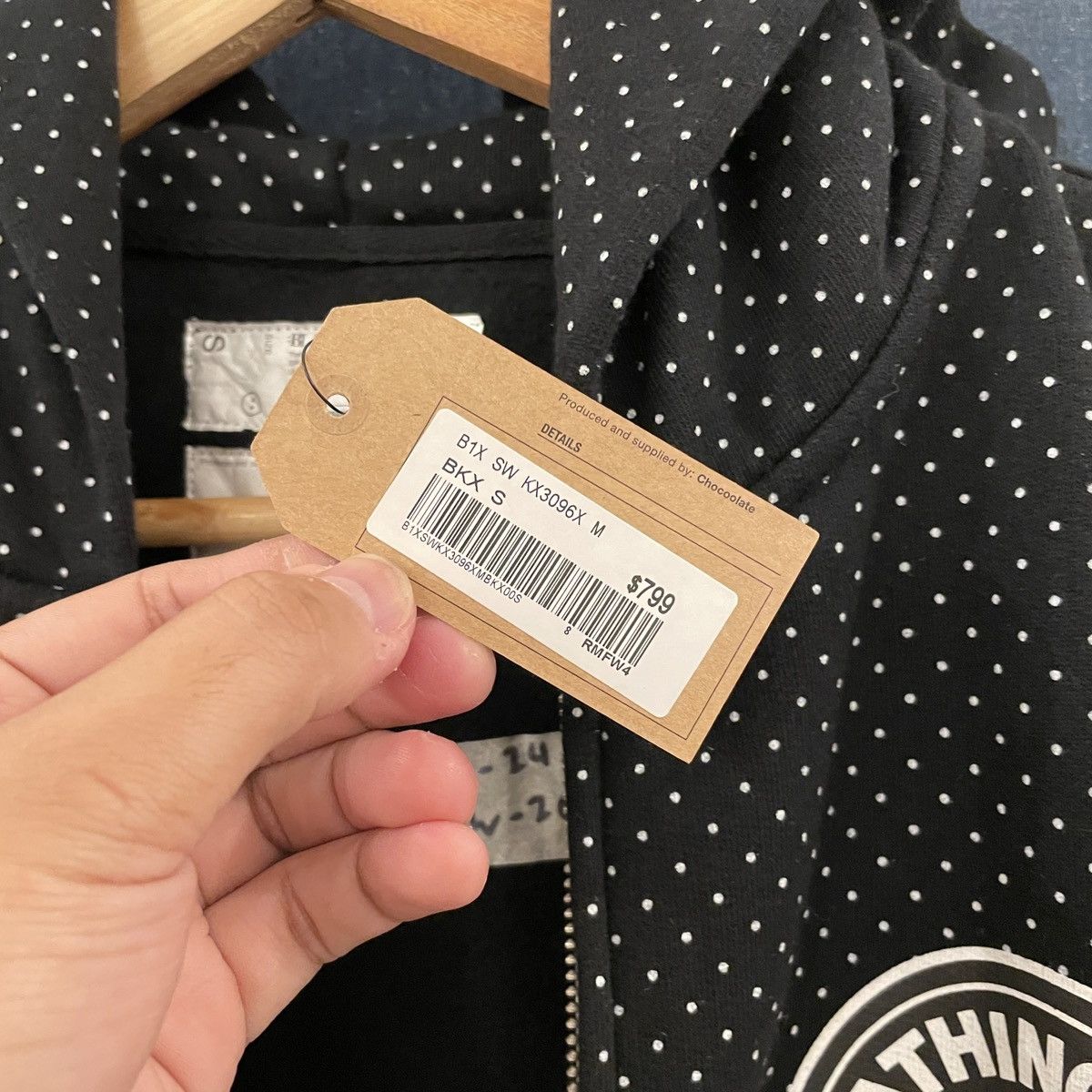 Bape × Chocolate Bape x Chocoolate Hoodie Size US S / EU 44-46 / 1 - 3 Thumbnail