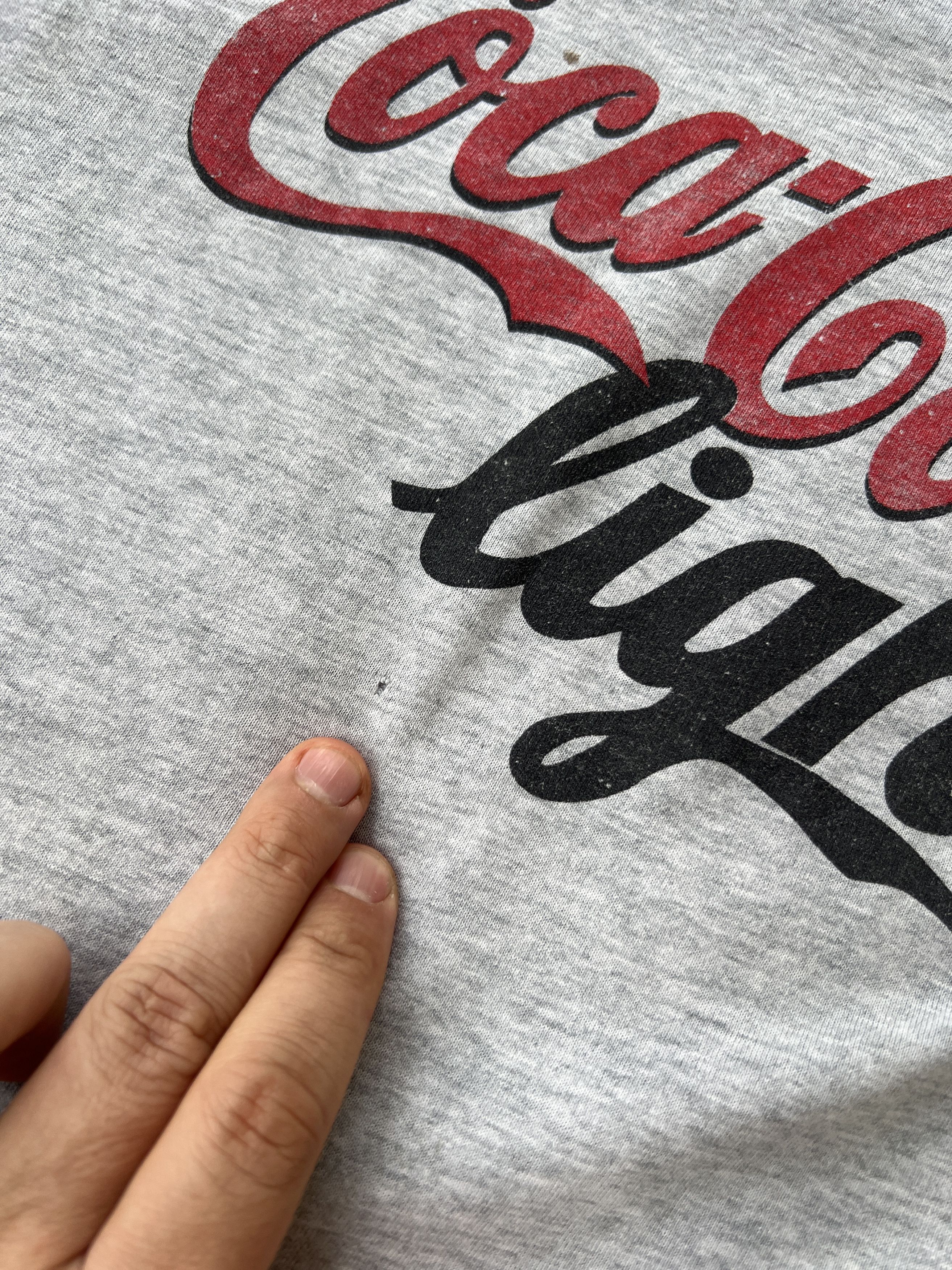 Coca Cola Vintage Coca Cola Light Tee Size US M / EU 48-50 / 2 - 3 Thumbnail