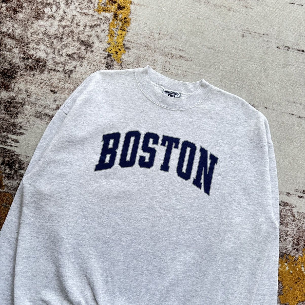 Lee VINTAGE LEE BOSTON SPELL OUT BIG LOGO RARE DESIGN Size US XL / EU 56 / 4 - 3 Thumbnail