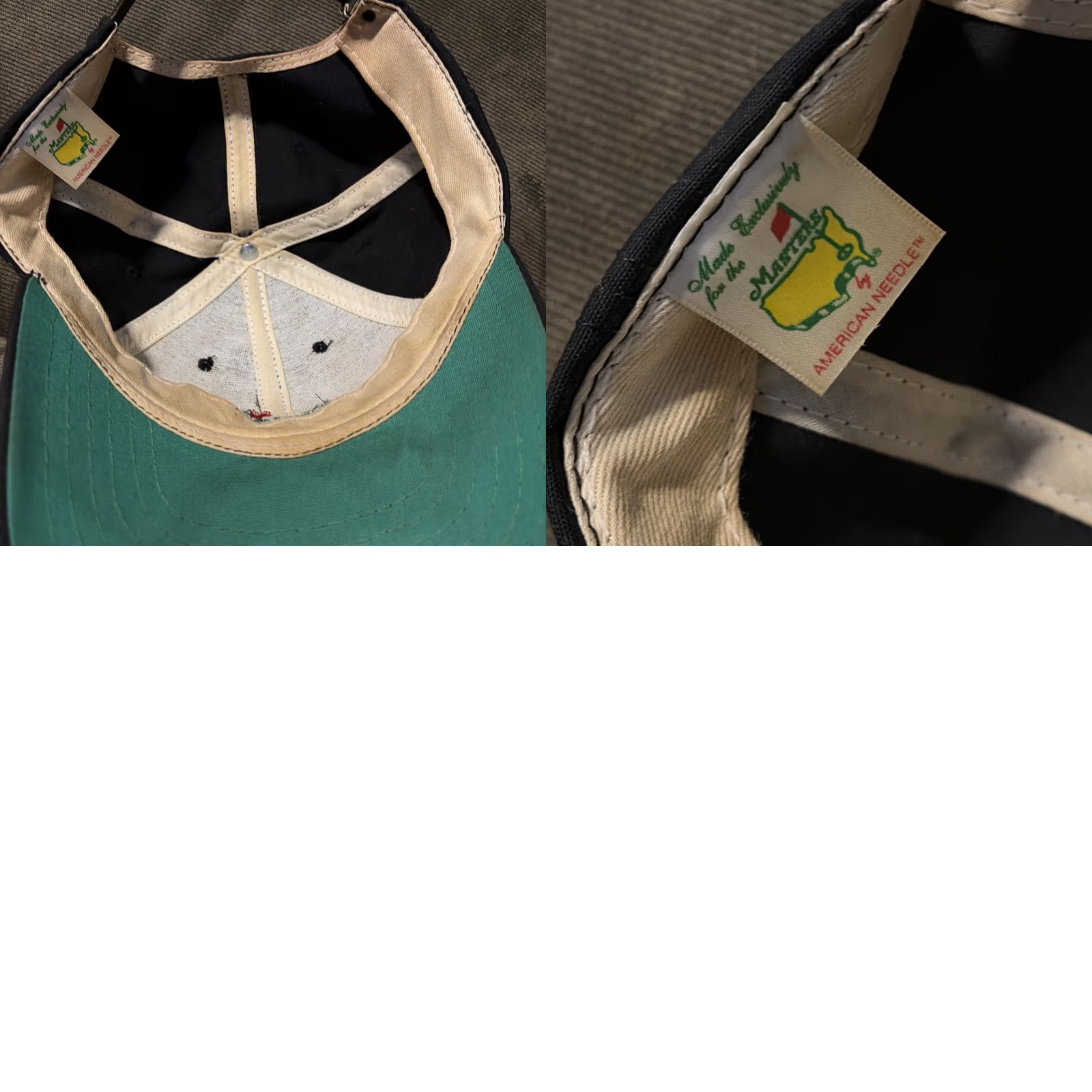 American Needle VINTAGE The Masters Golf American Needle Hat Men One Size Black Size ONE SIZE - 8 Thumbnail