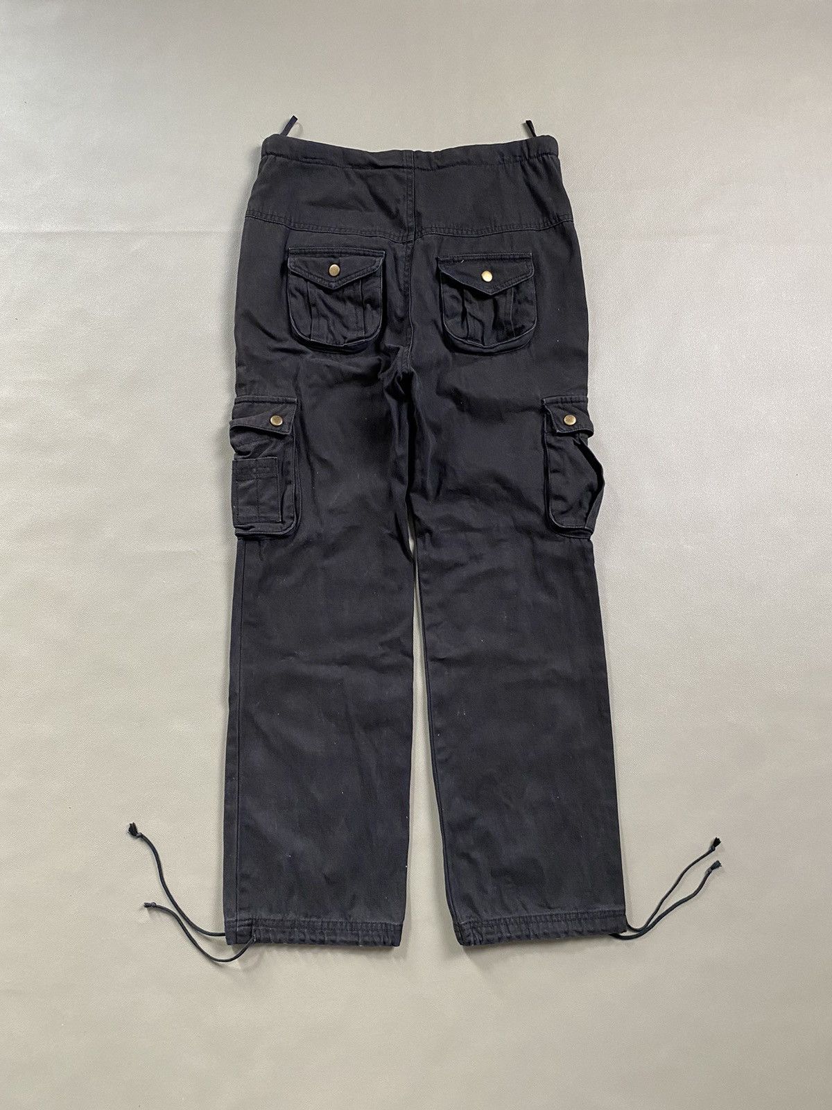 If Six Was Nine × Japanese Brand × Le Grande Bleu (L.G.B.) 2000s Happy Clover Pocket Cargo Pants GOA Style Size US 30 / EU 46 - 3 Thumbnail