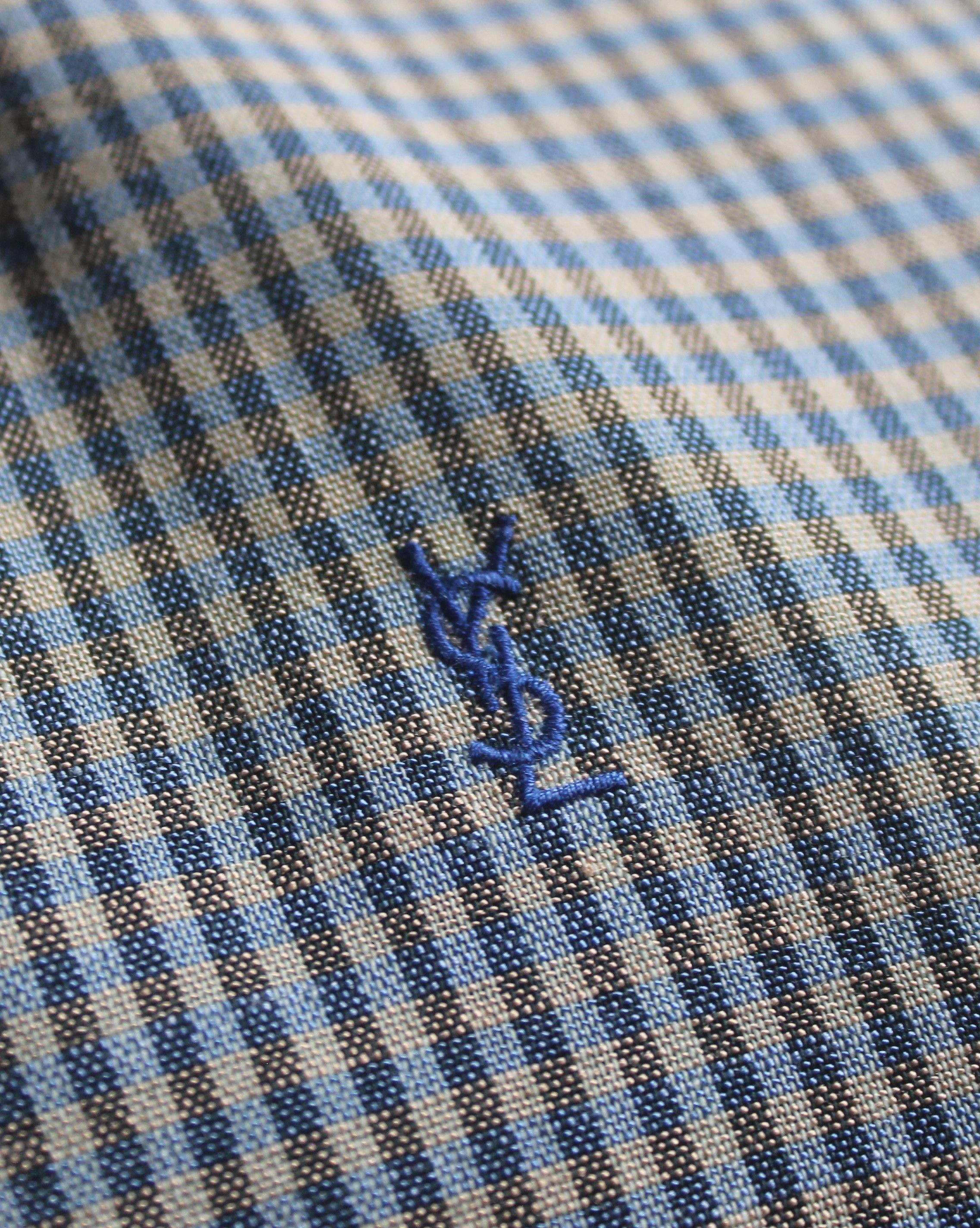 Yves Saint Laurent Rare Vintage Yves Saint Laurent YSL Wool Linen Jacket Size US L / EU 52-54 / 3 - 7 Thumbnail