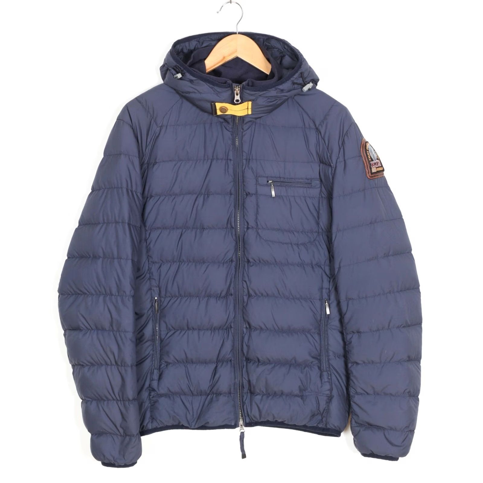 Parajumpers PARAJUMPERS Jacket Men M Hooded Down Puffer Lightweight Grey/Blue MJ6297 Size US M / EU 48-50 / 2 - 2 Thumbnail