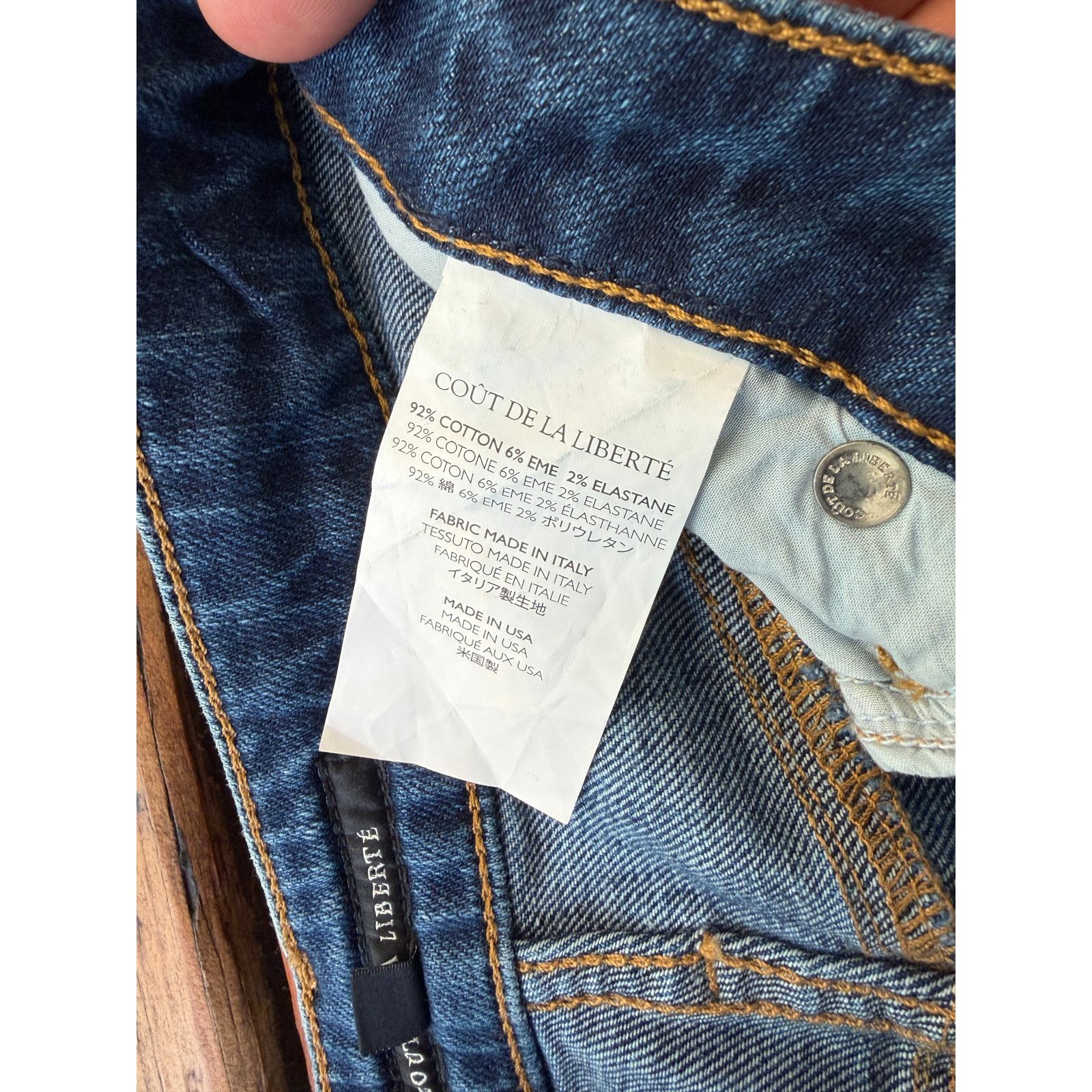 Cout de la Liberte Cout De La Liberte Super High Rise Super Bell Jeans Size 27" / US 4 / IT 40 - 3 Thumbnail