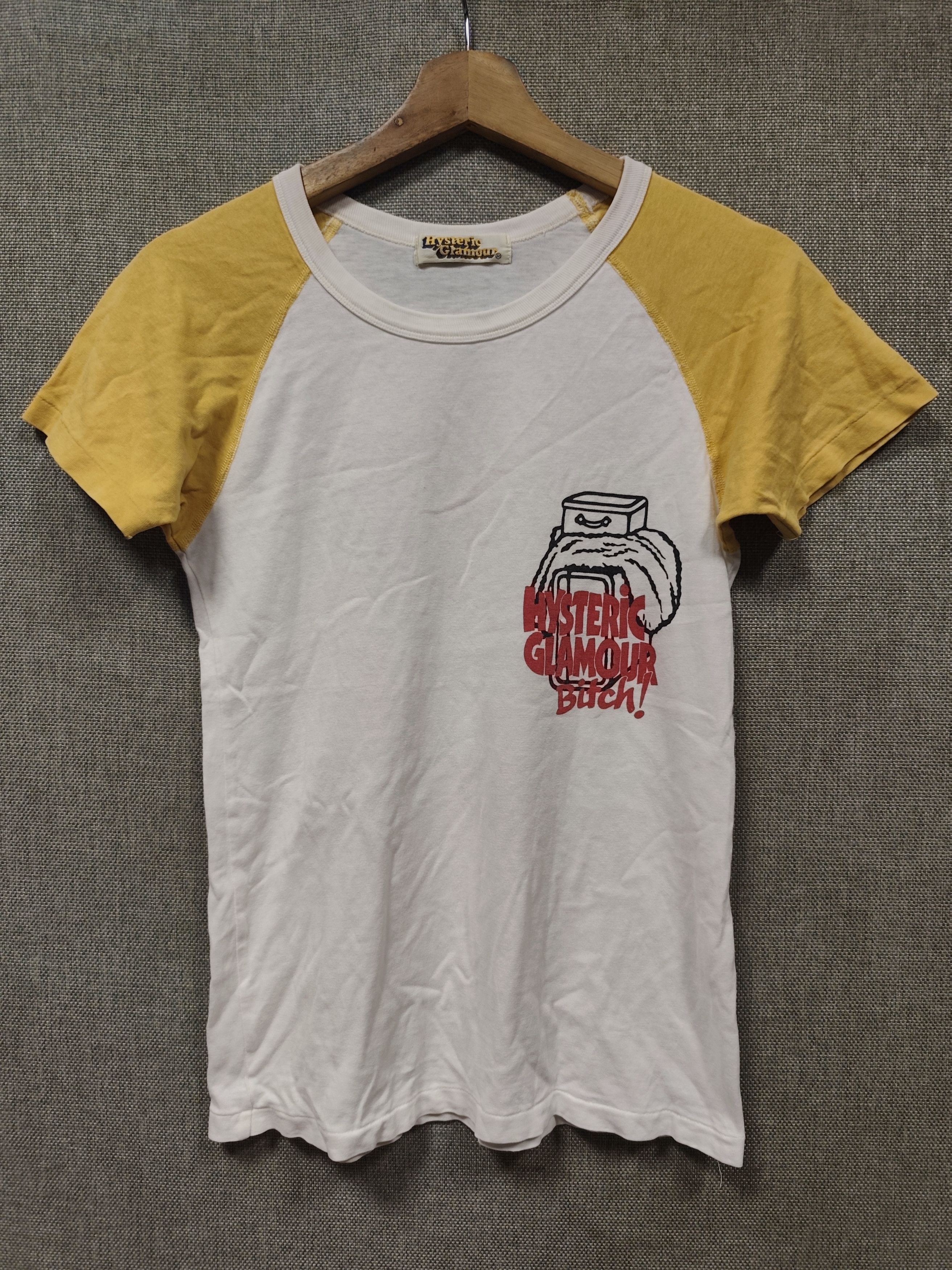 Hysteric Glamour Og Vintage T Shirt Hysteric Glamour Bitch Size XS / US 0-2 / IT 36-38 - 2 Thumbnail