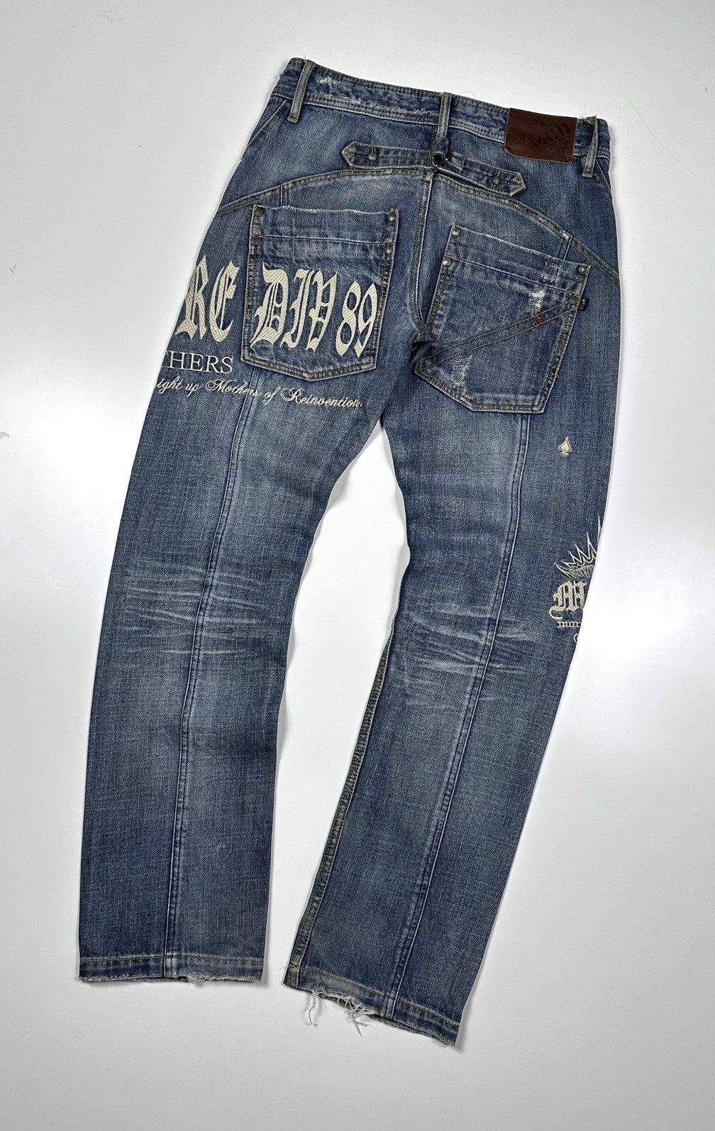 5351 POUR LES HOMMES MCD Denim Jeans Size US 30 / EU 46 - 9 Thumbnail