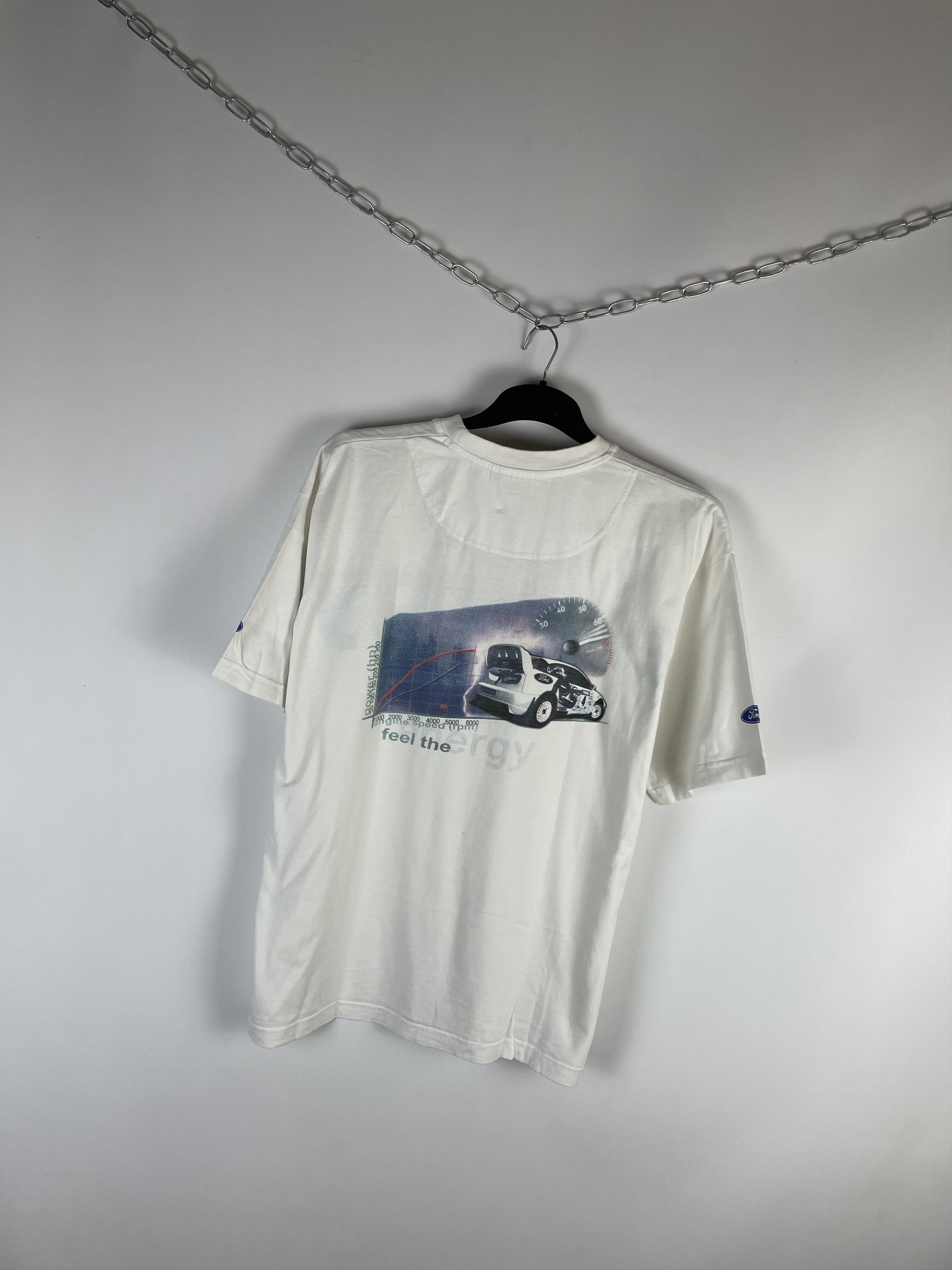 Ford × Vintage Vintage Ford Tee 90s Size US XL / EU 56 / 4 - 2 Thumbnail