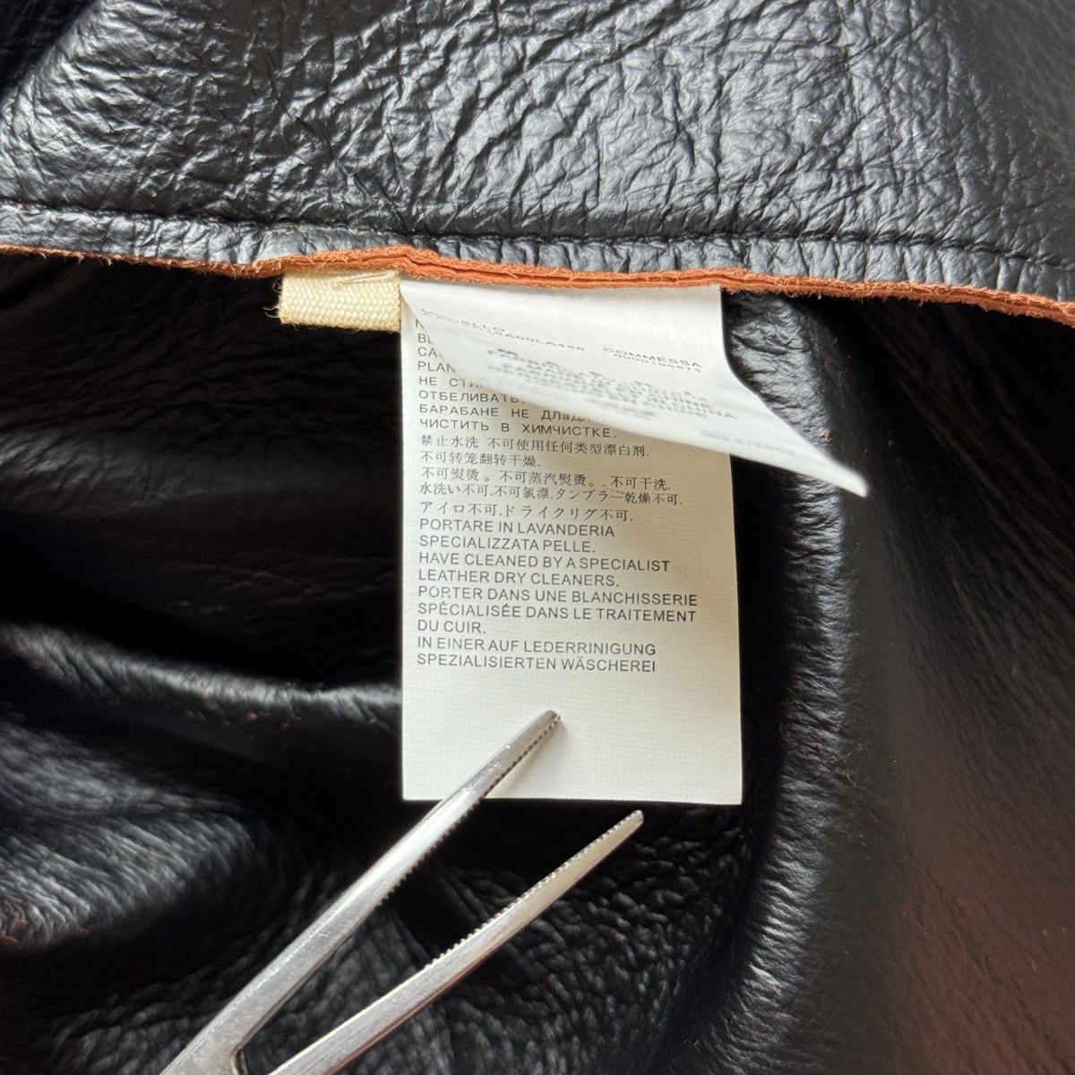 Marni Marni - Light weight orange leather zip up - Jacket Size M / US 6-8 / IT 42-44 - 10 Thumbnail