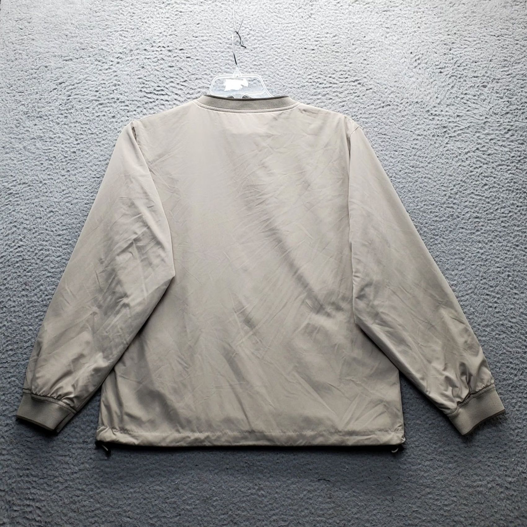 Vintage Cabela's Fishing Rain Jacket Mens M Brown Performance Windbreaker Ribbed V-Neck Size US M / EU 48-50 / 2 - 2 Thumbnail