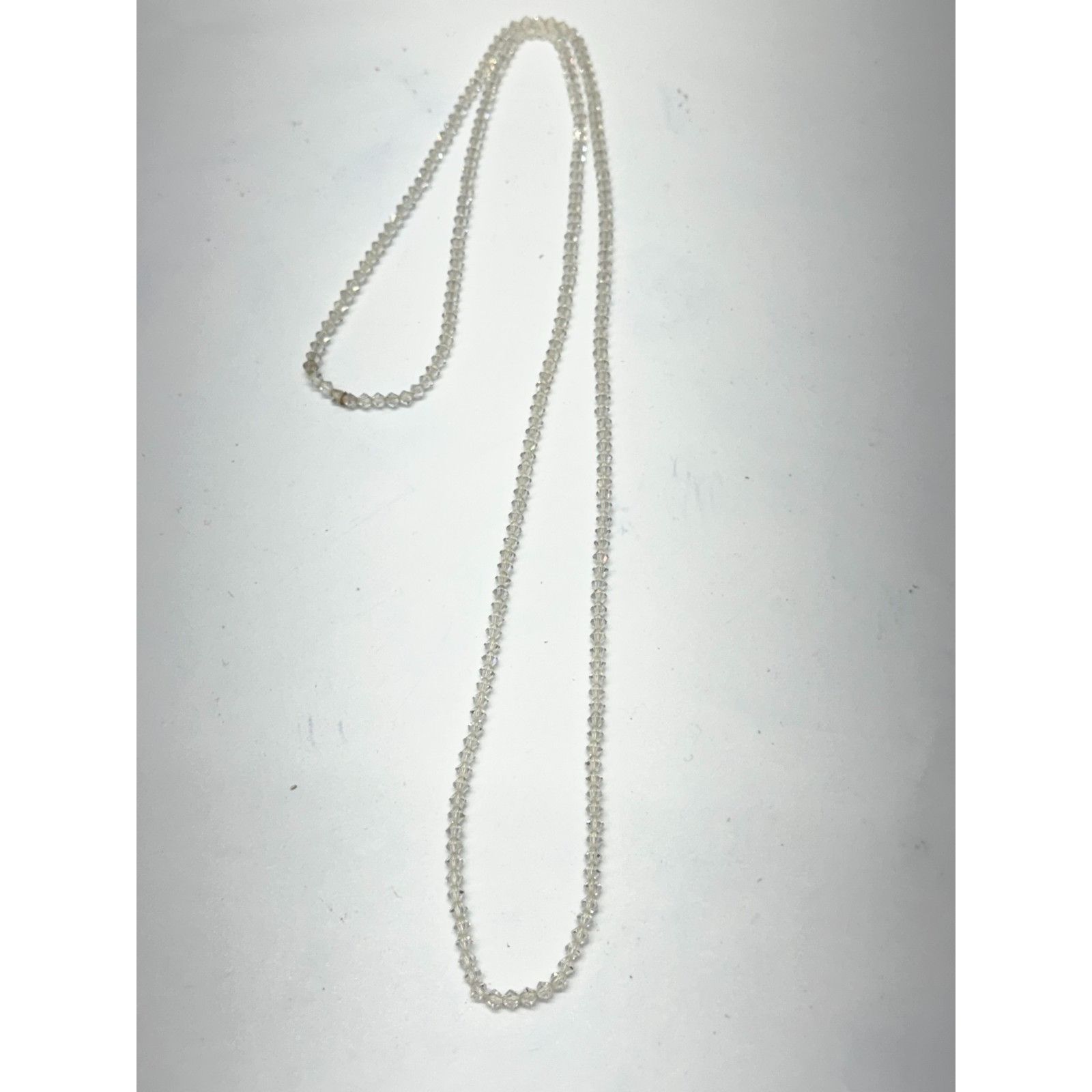 Vintage Vintage crystal long beaded necklace Size ONE SIZE - 3 Thumbnail