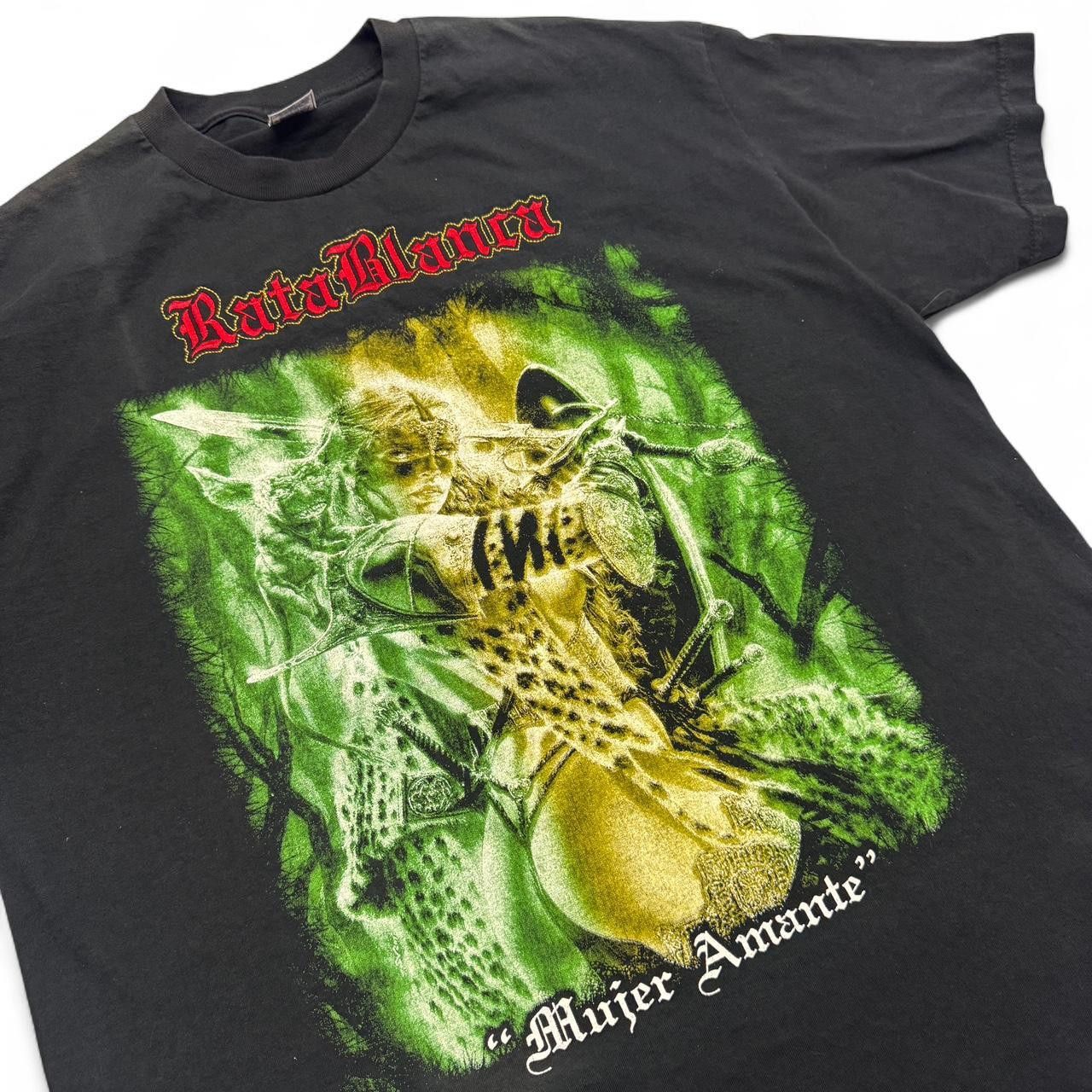 Alstyle 2002 Rata Blanca "Mujer Amante" Band Tee Size US XL / EU 56 / 4 - 2 Thumbnail