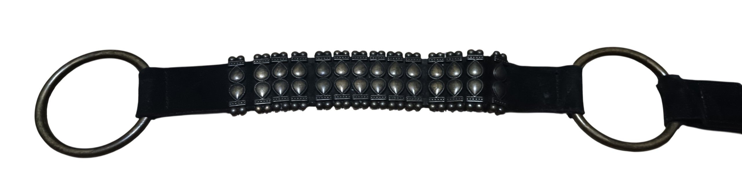 Genuine Leather ALCHIMIA BRASS FRINGED BONDAGE SUADE LEATHER BELT Size ONE SIZE - 4 Thumbnail